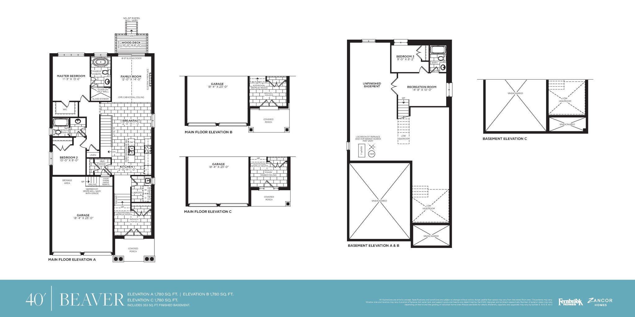 Beaver floor plan