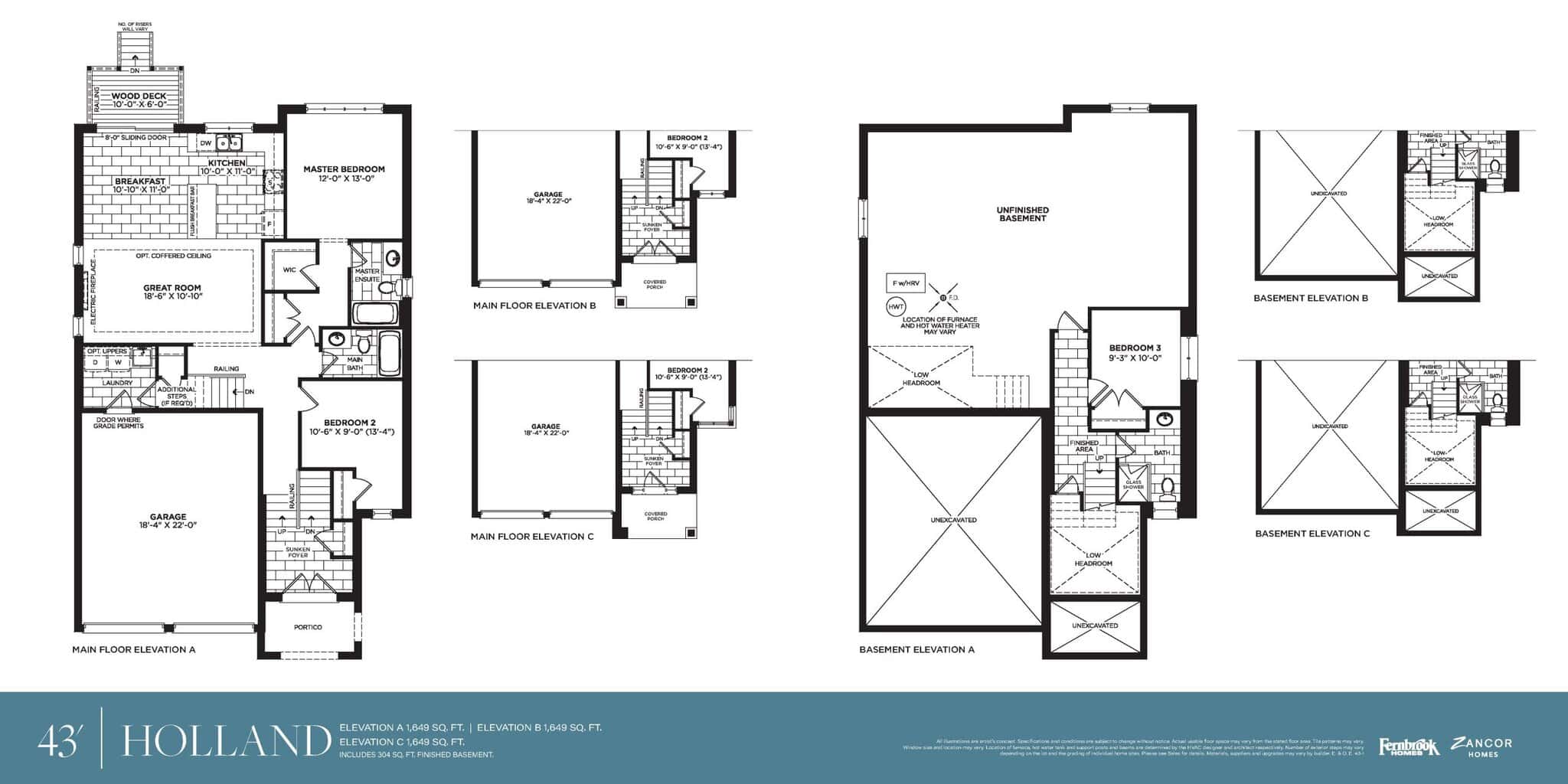 Holland floor plan