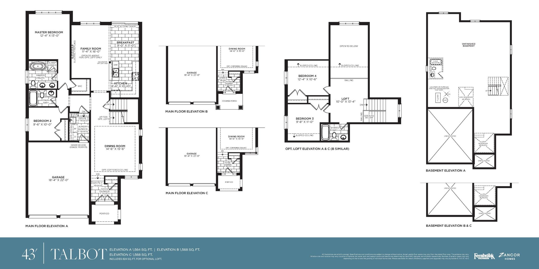 Talbot floor plan