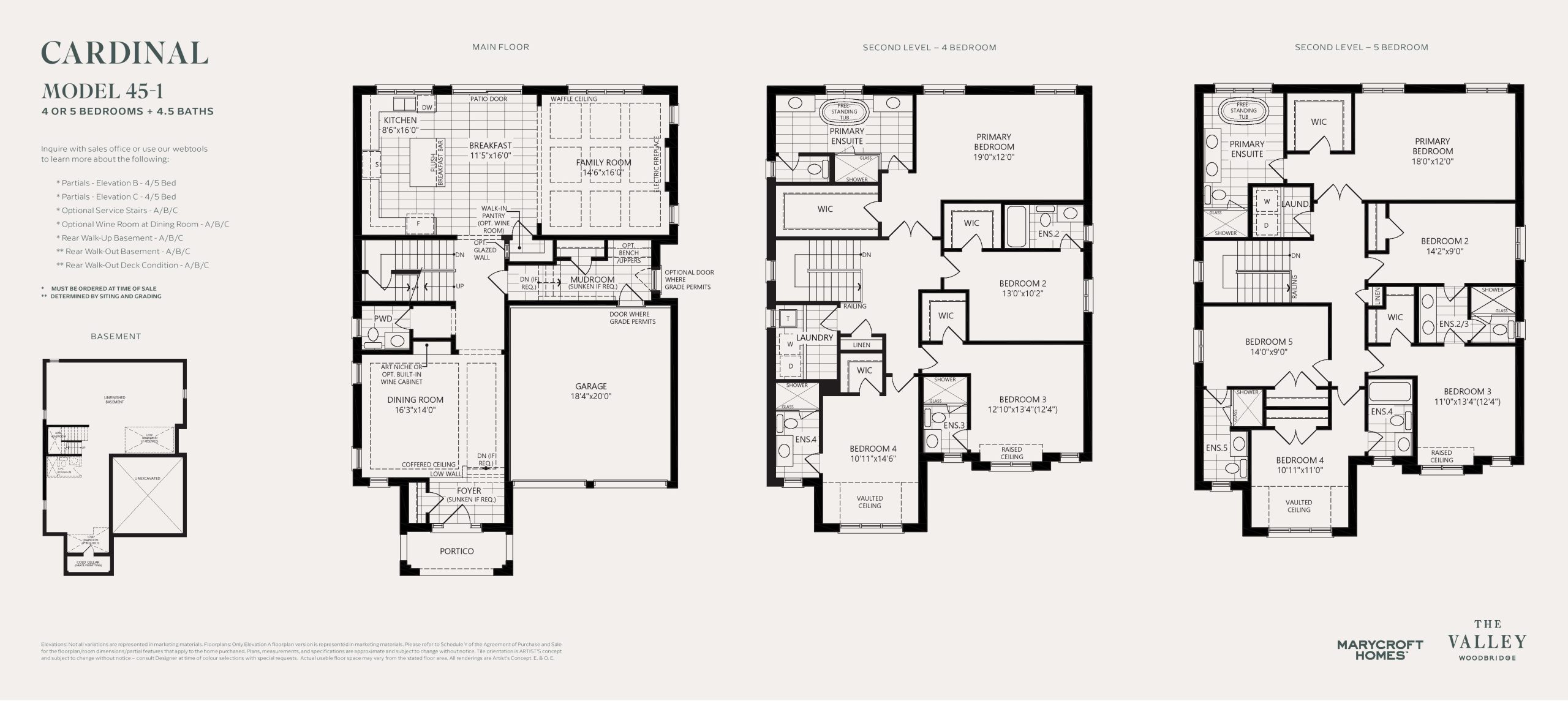 Cardinal floor plan
