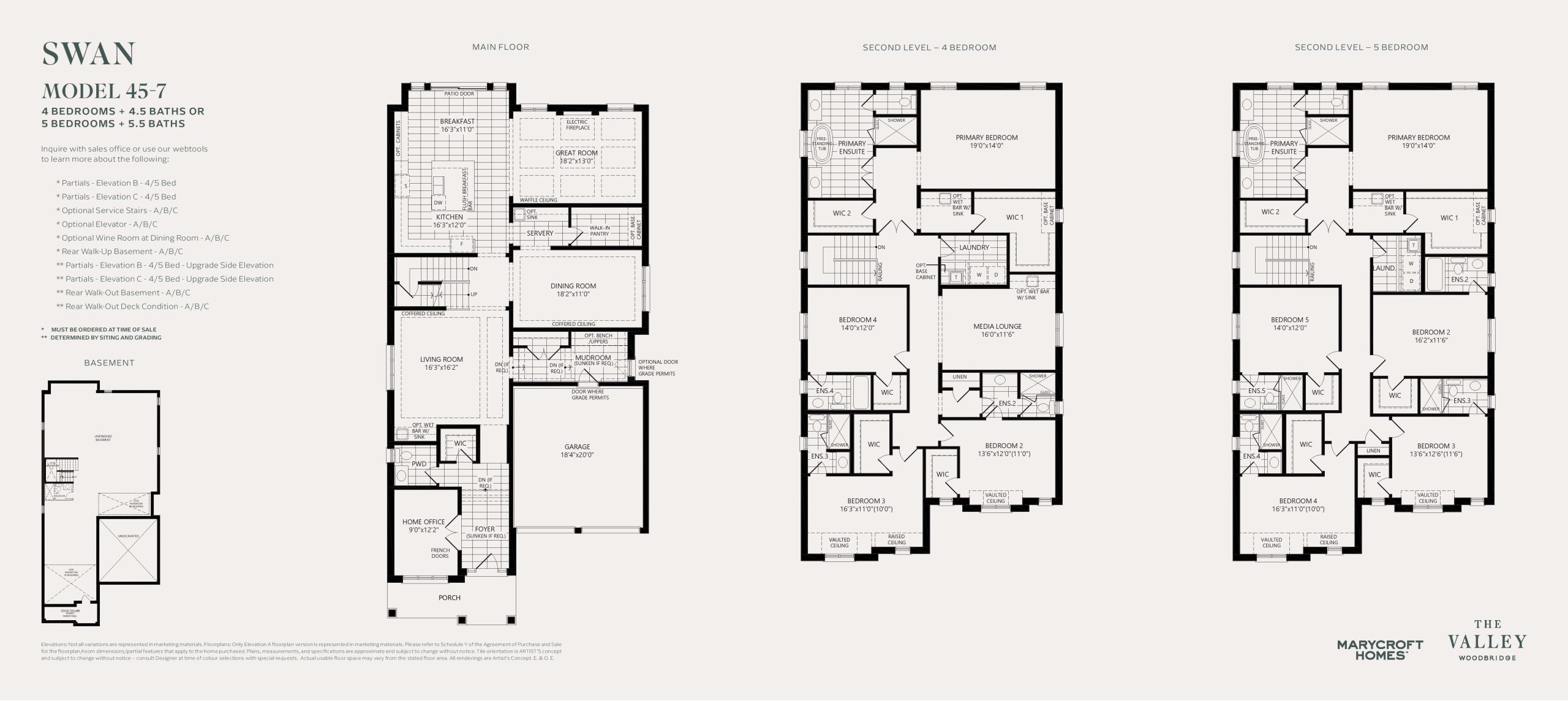 Swan floor plan