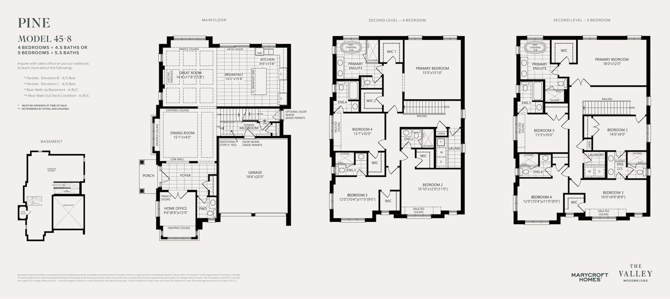 Pine floor plan