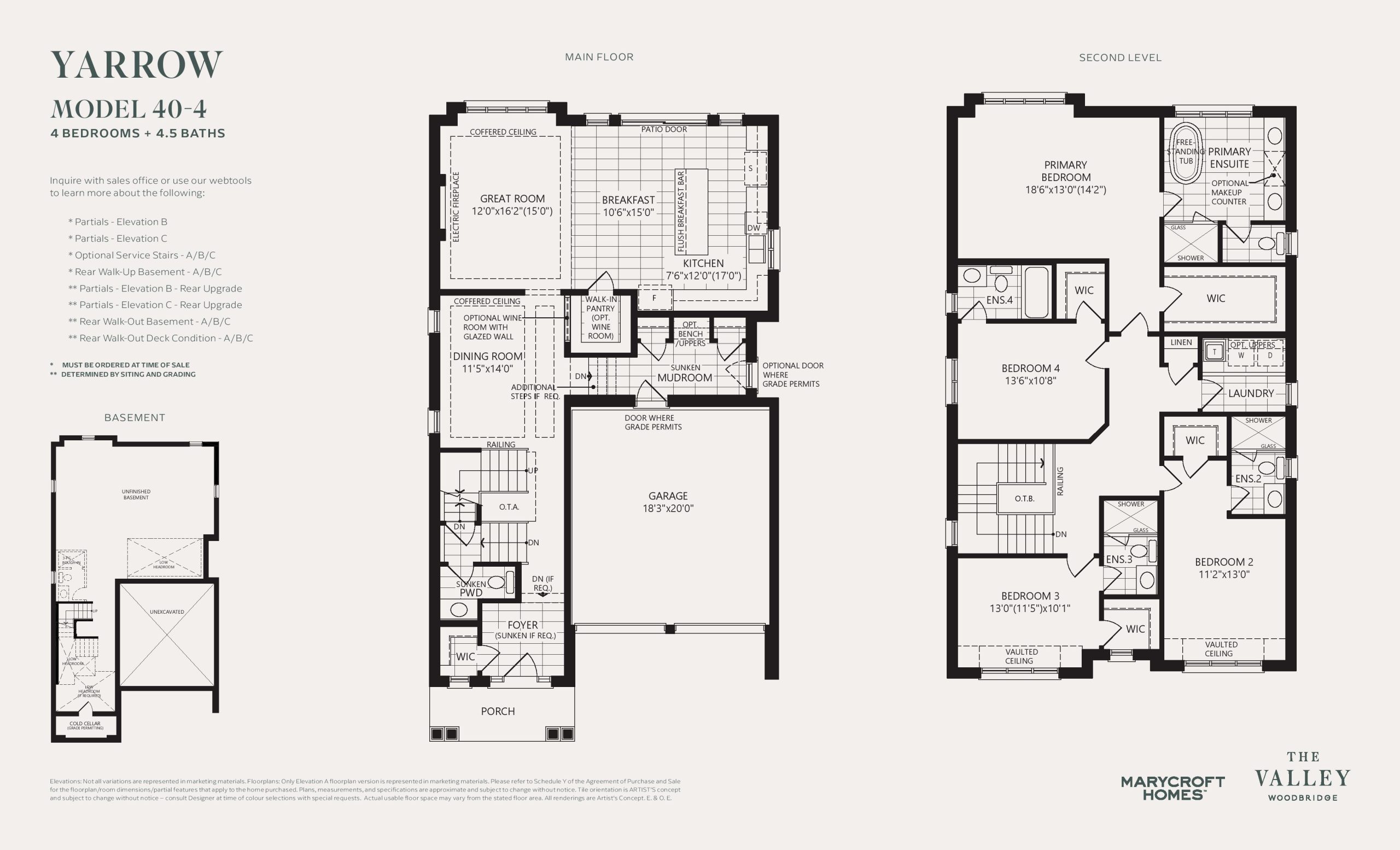 Yarrow floor plan