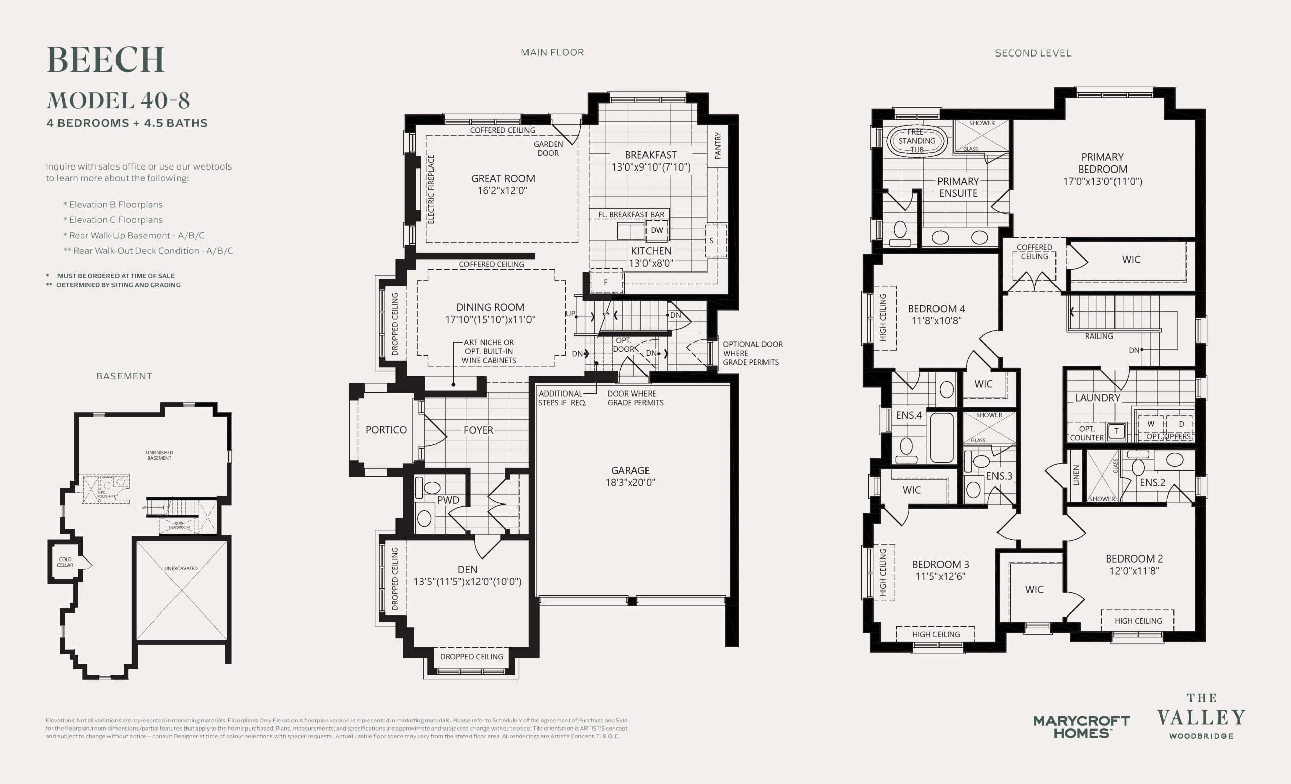 Beech floor plan