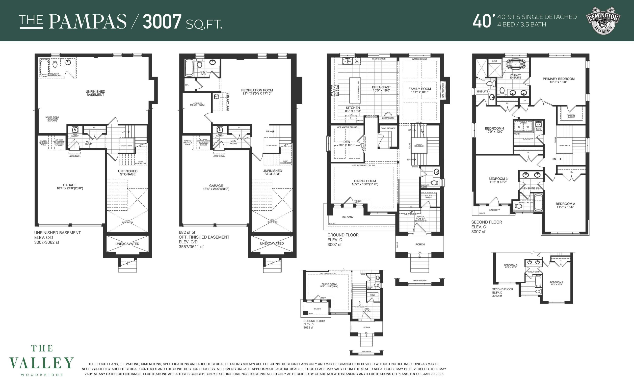 The Pampas floor plan