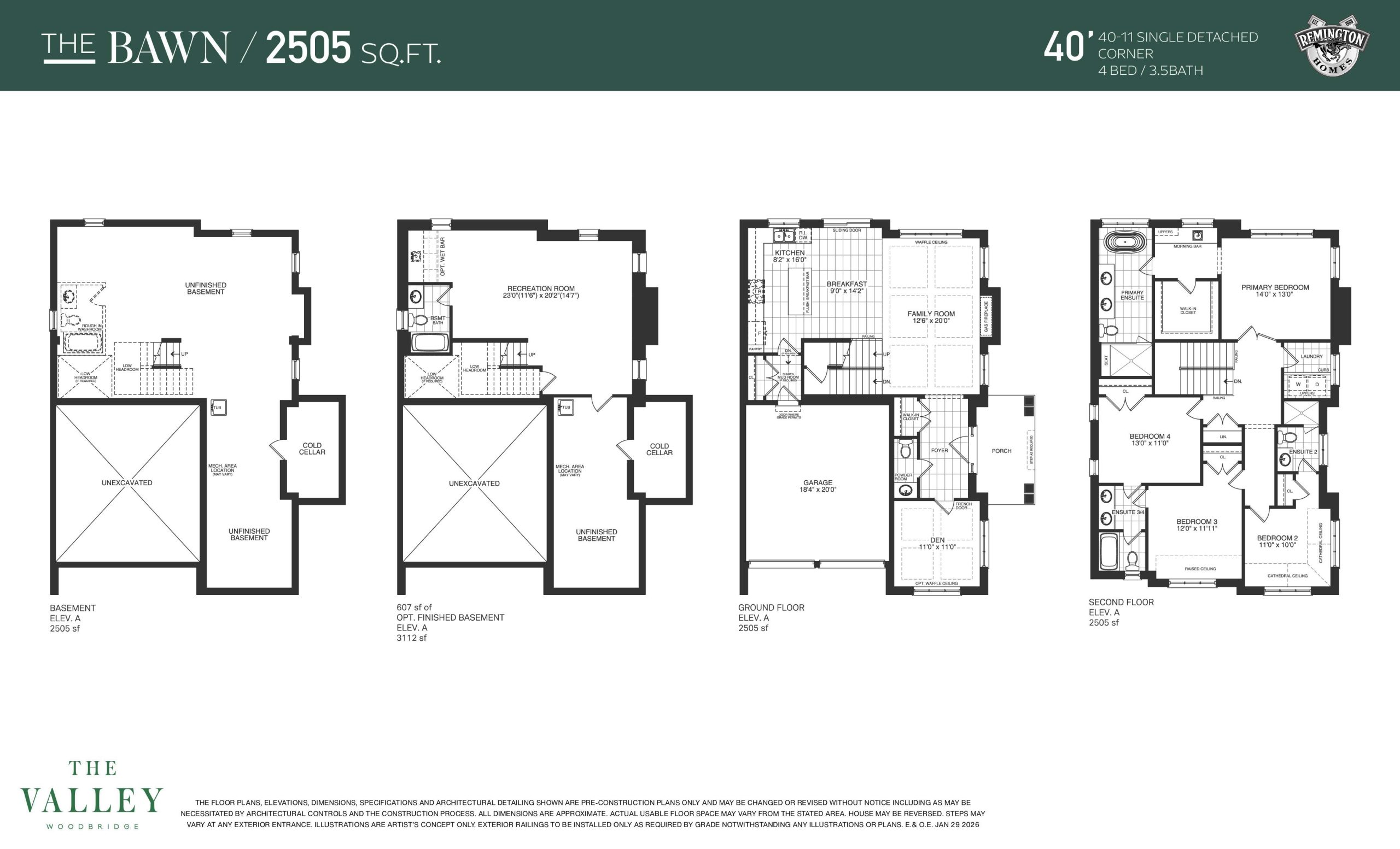 The Bawn floor plan