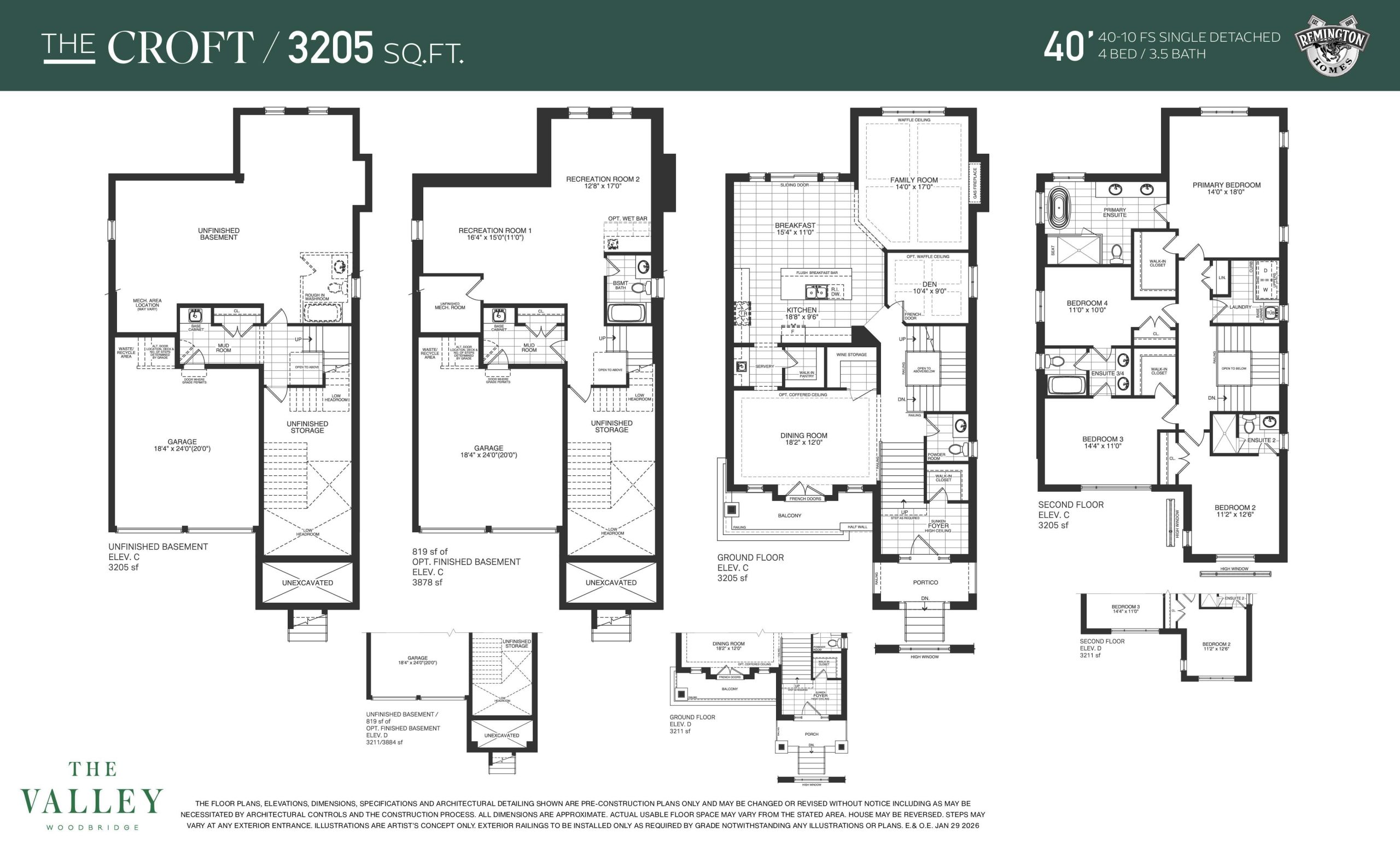 The Croft floor plan