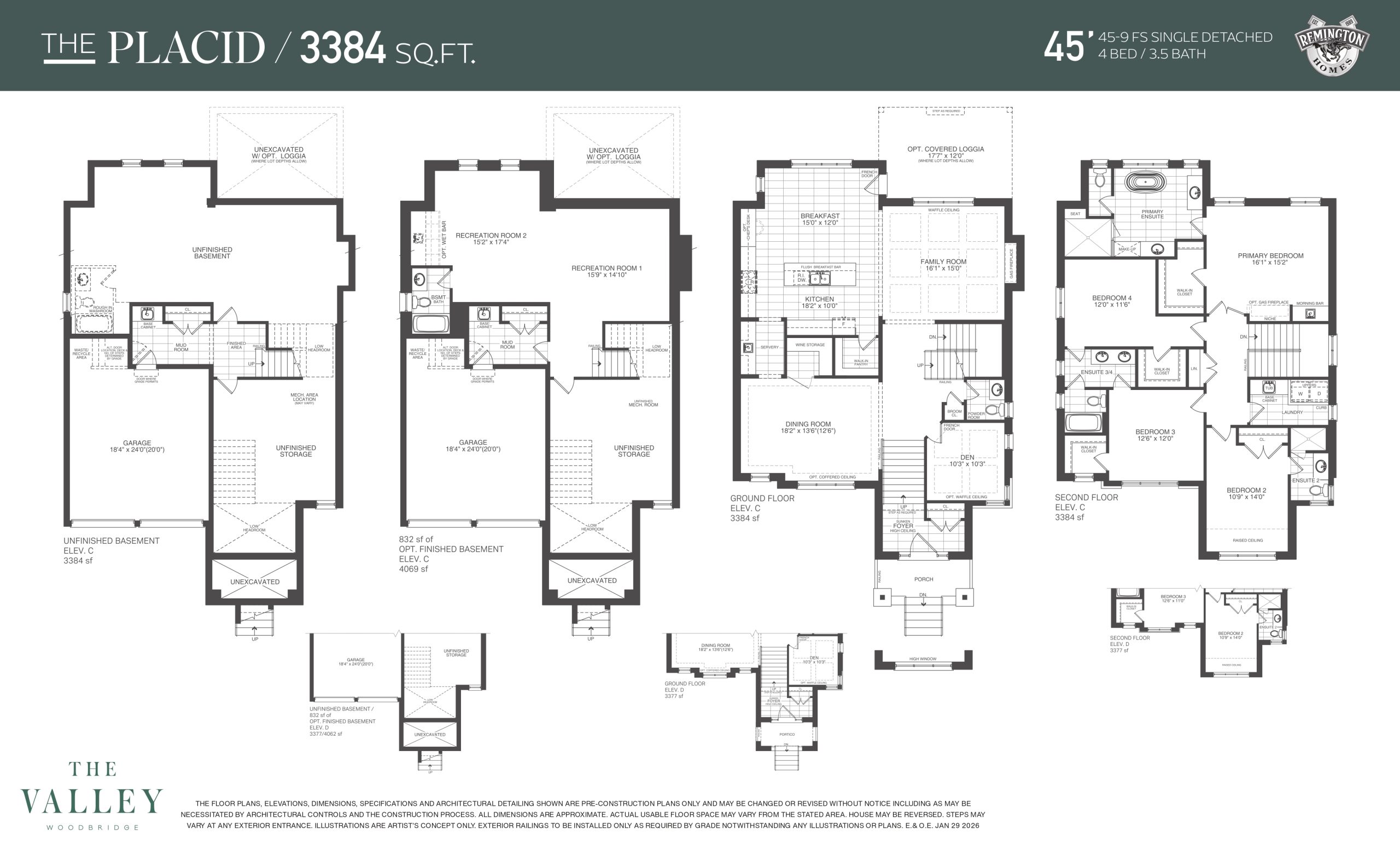The Placid floor plan