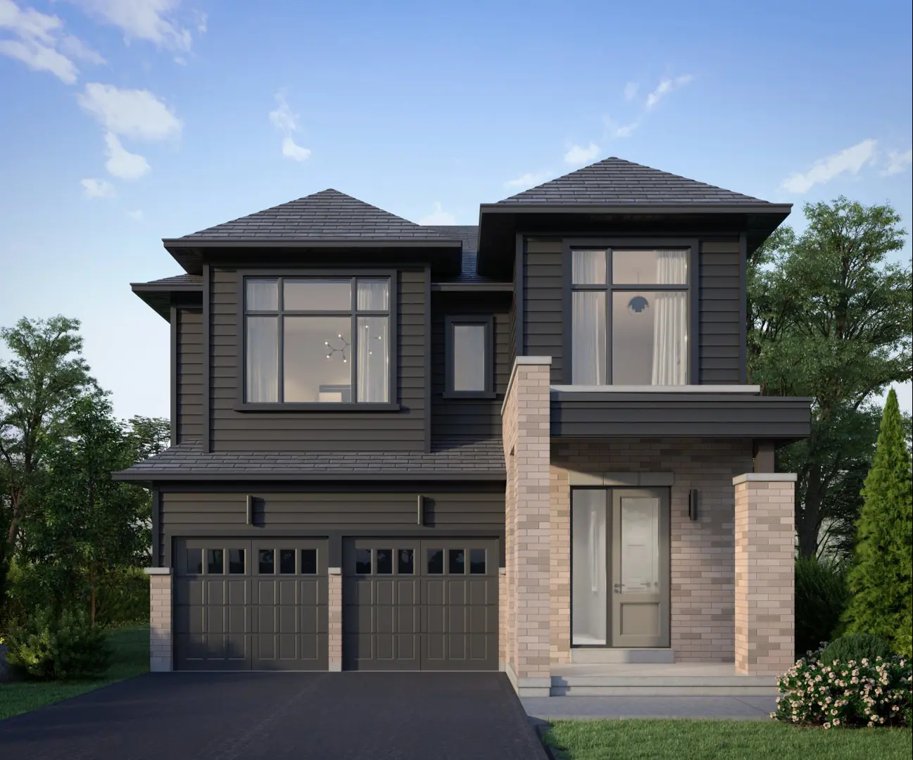 The Willows in Courtice — rendering 3