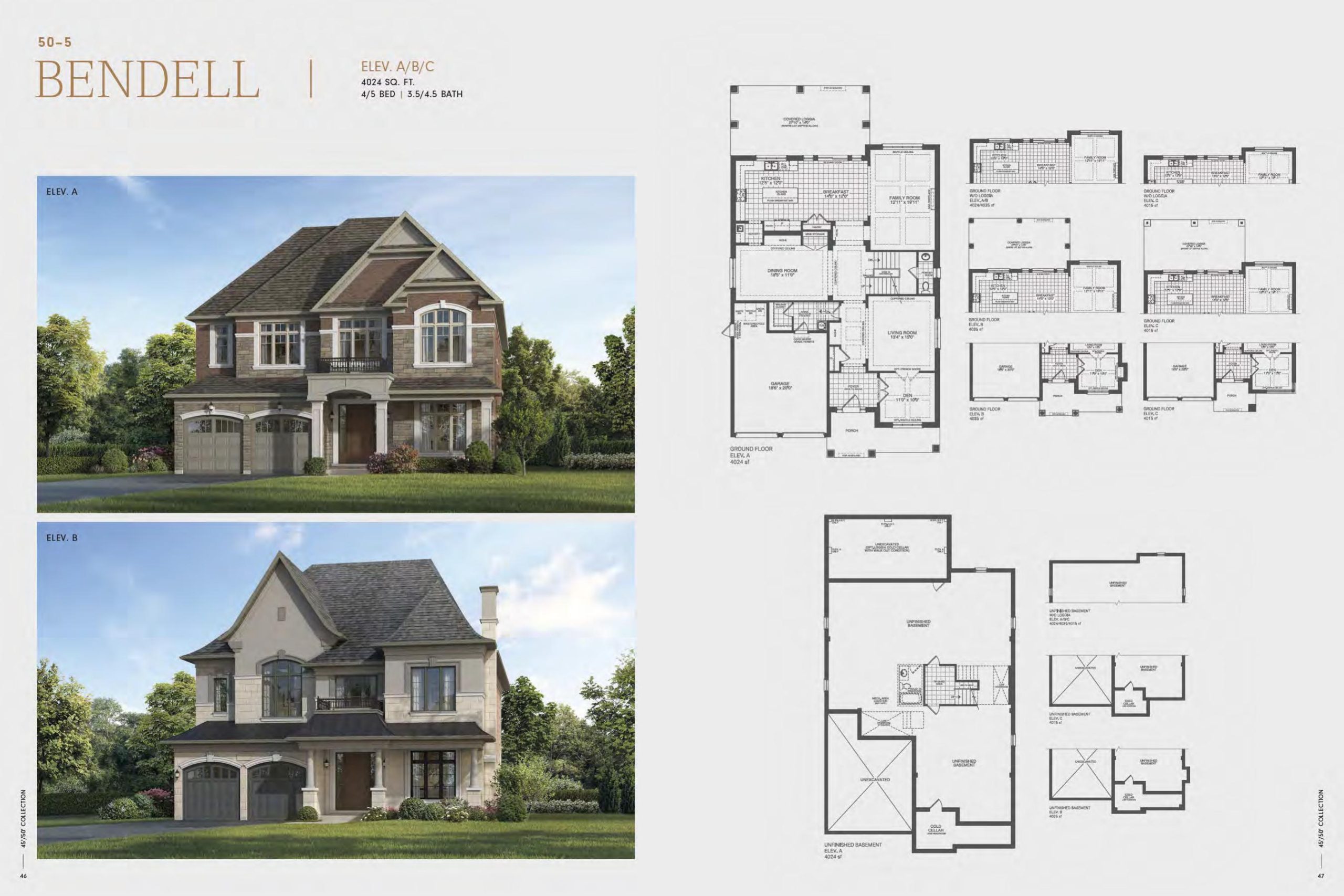 The Bendell floor plan