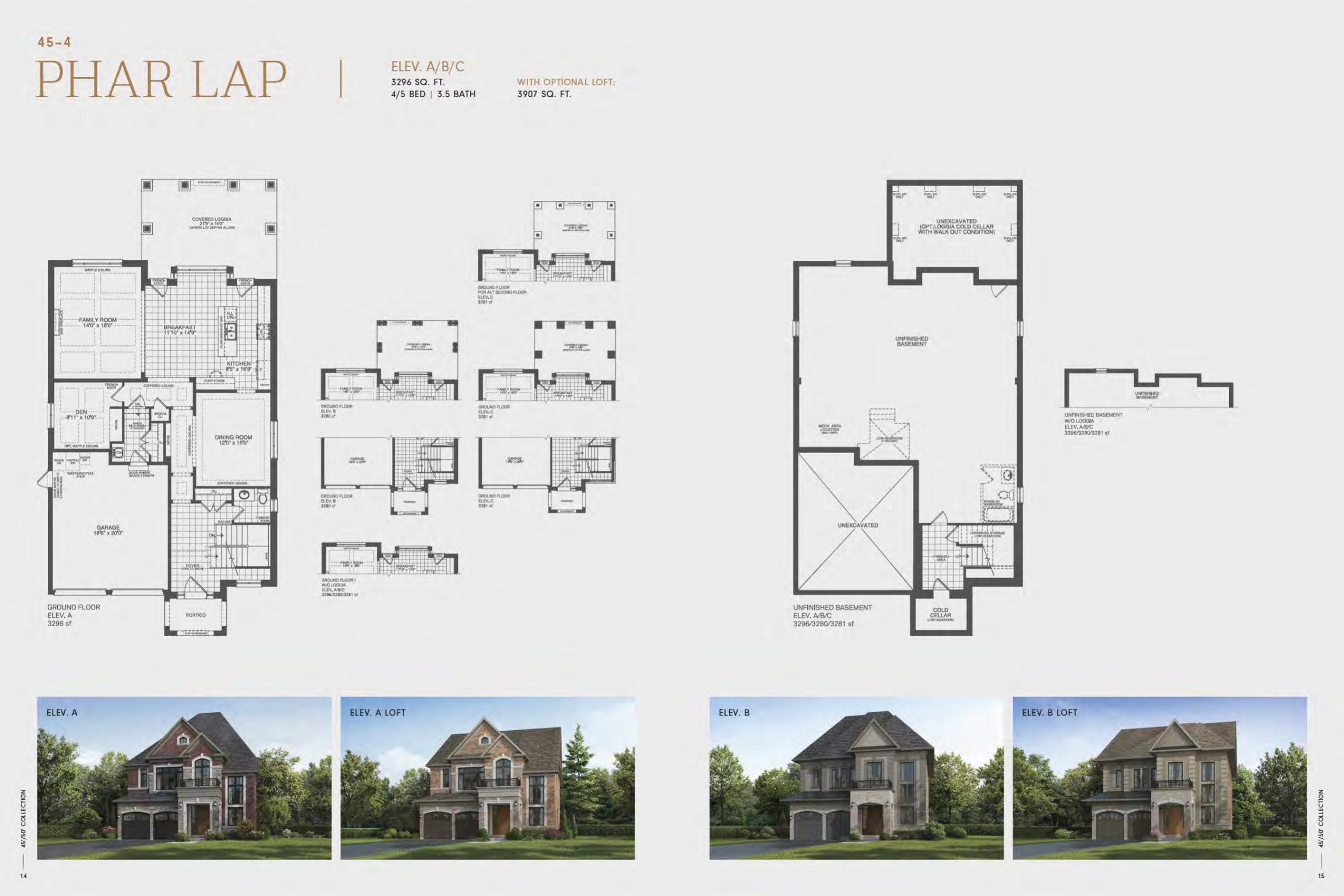 The Phar Lap floor plan