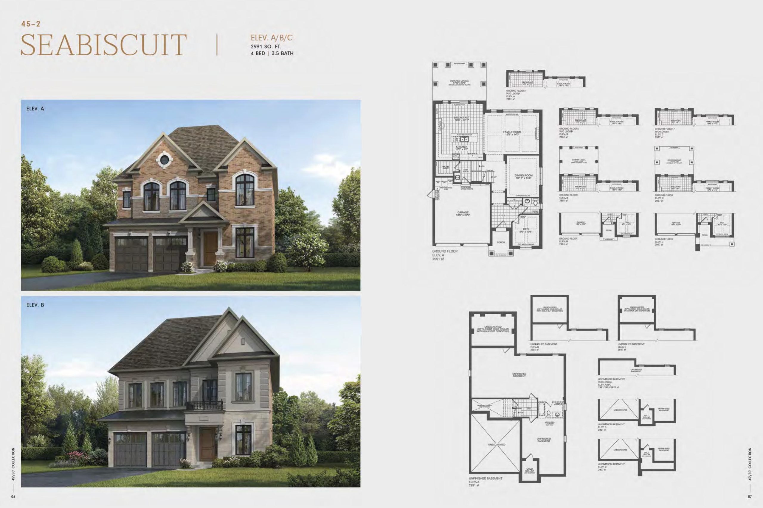 The Seabiscuit floor plan