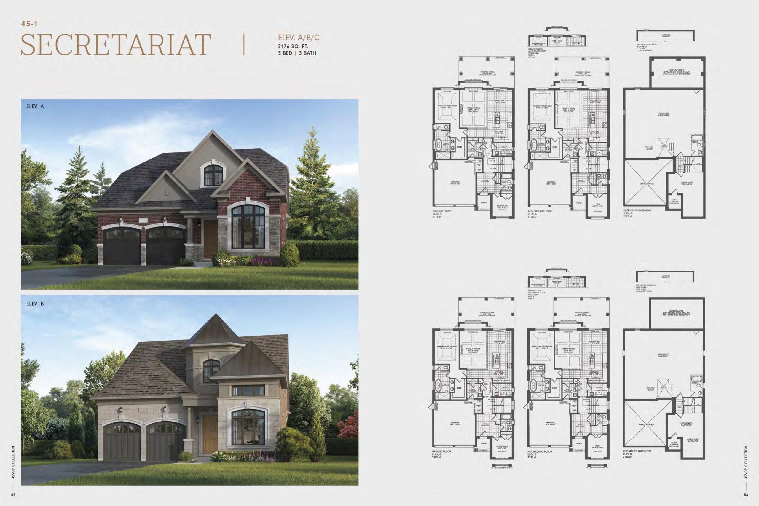 The Secretariat floor plan