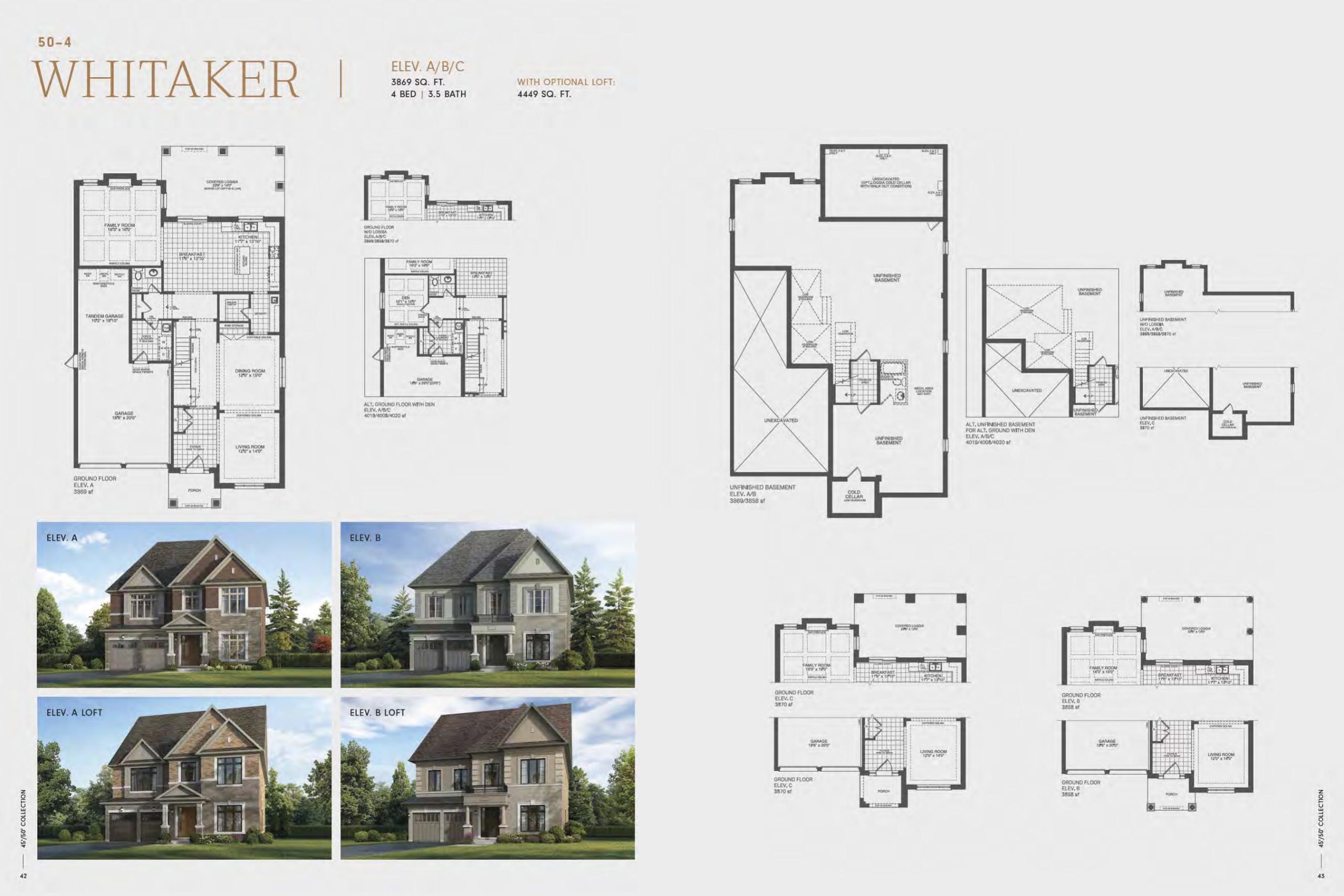 The Whitaker floor plan