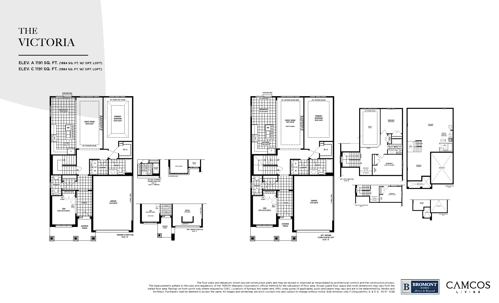 The Victoria floor plan
