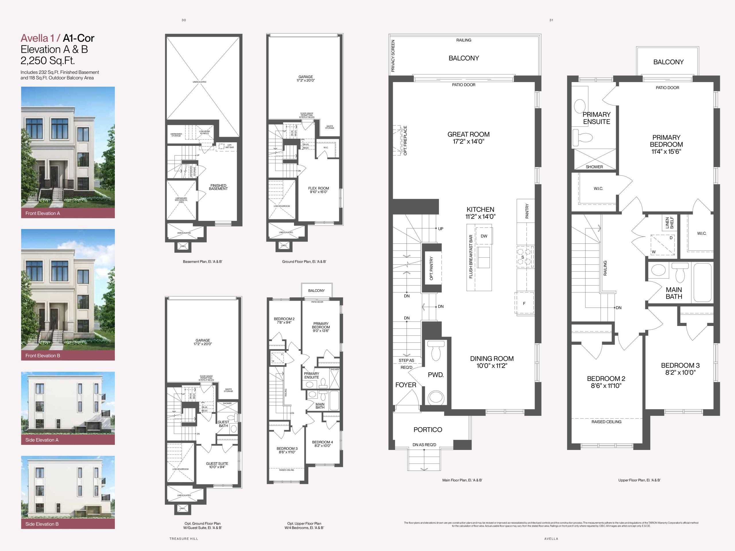Avella 1 / A1-Cor floor plan