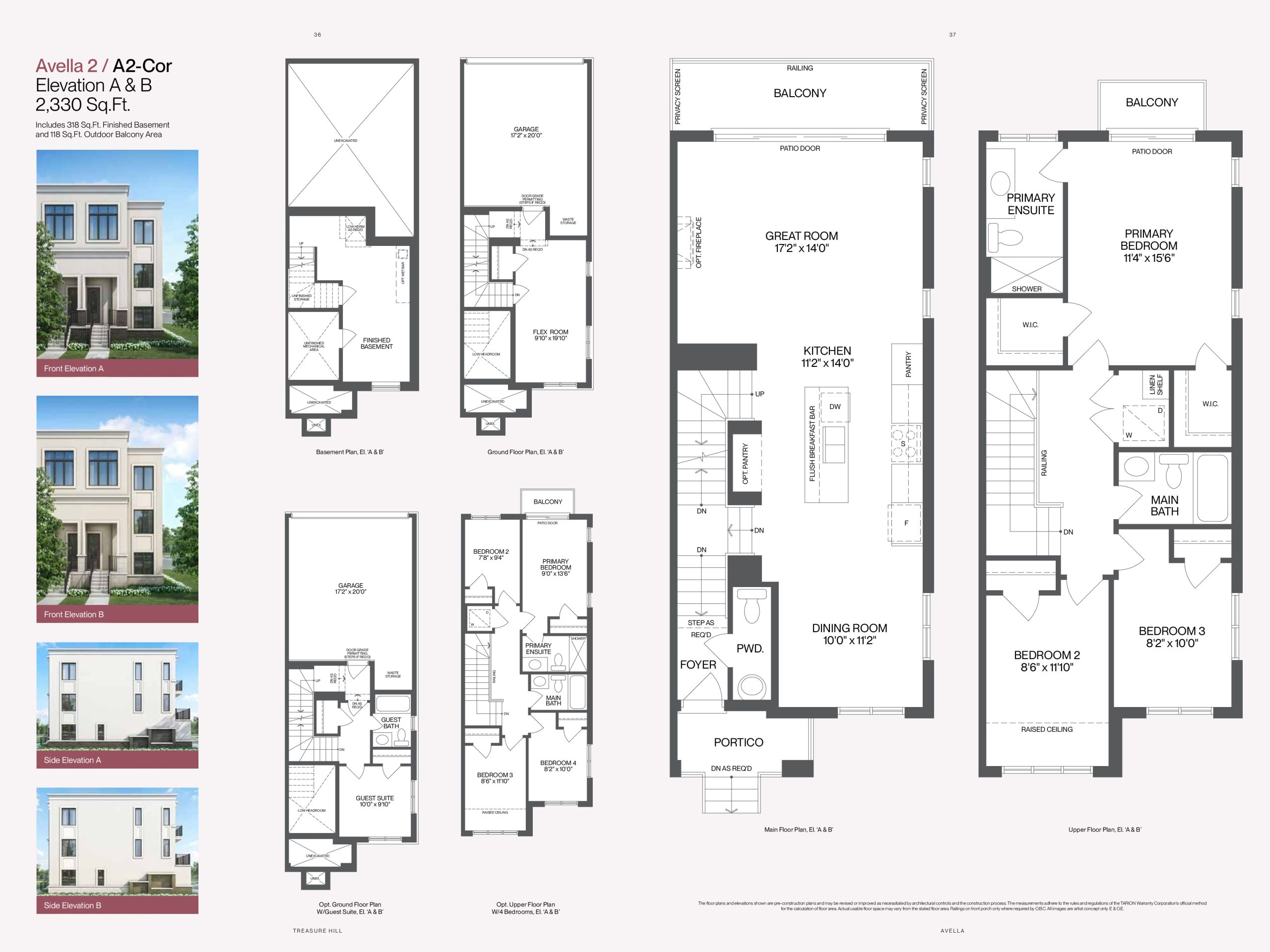 Avella 2 / A2-Cor floor plan