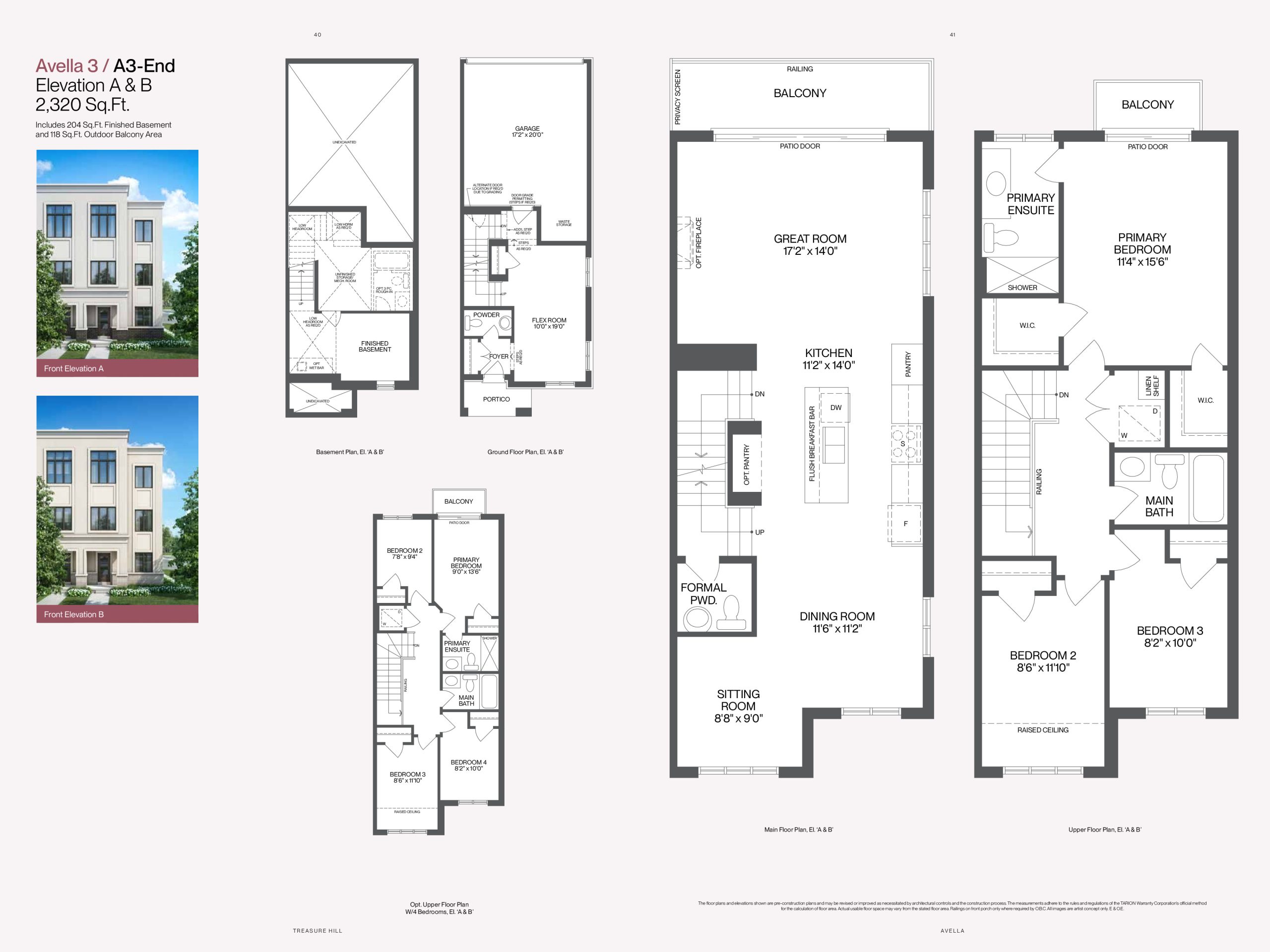 Avella 3 / A3-End floor plan