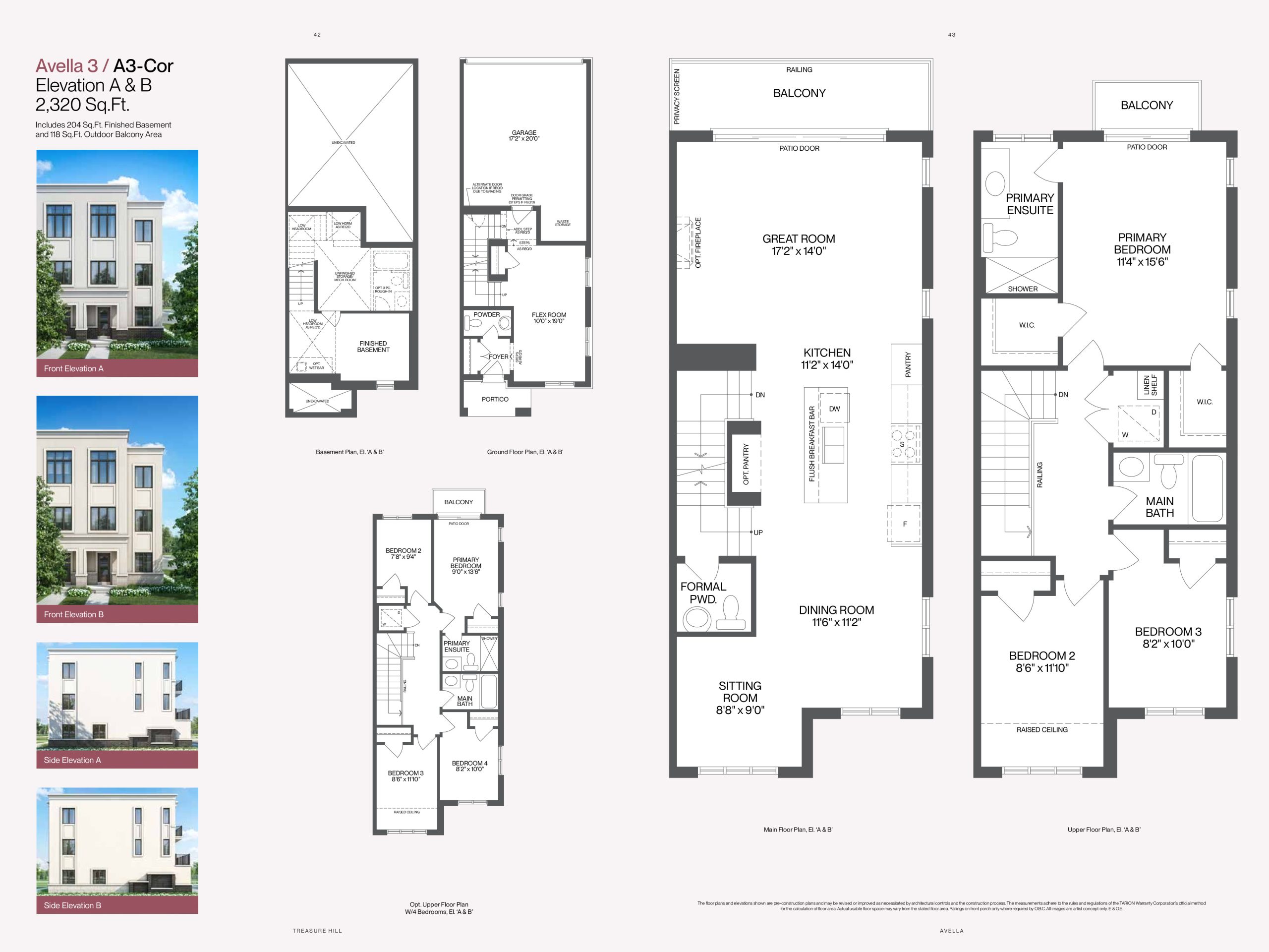 Avella 3 / A3-Cor floor plan