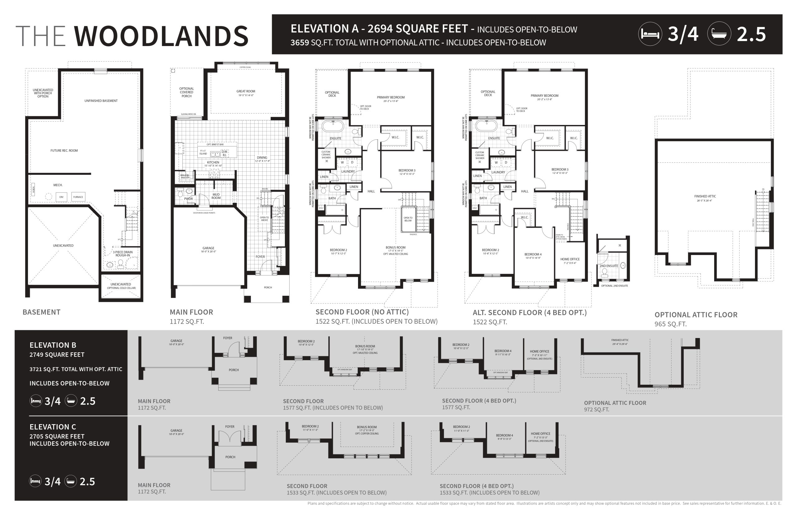The Woodlands floor plan