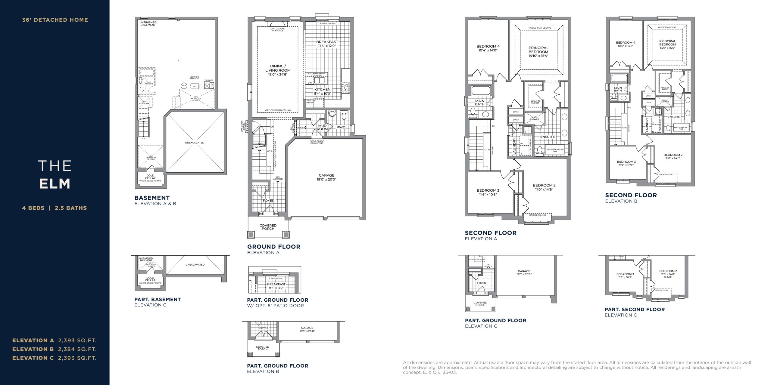 The Elm floor plan
