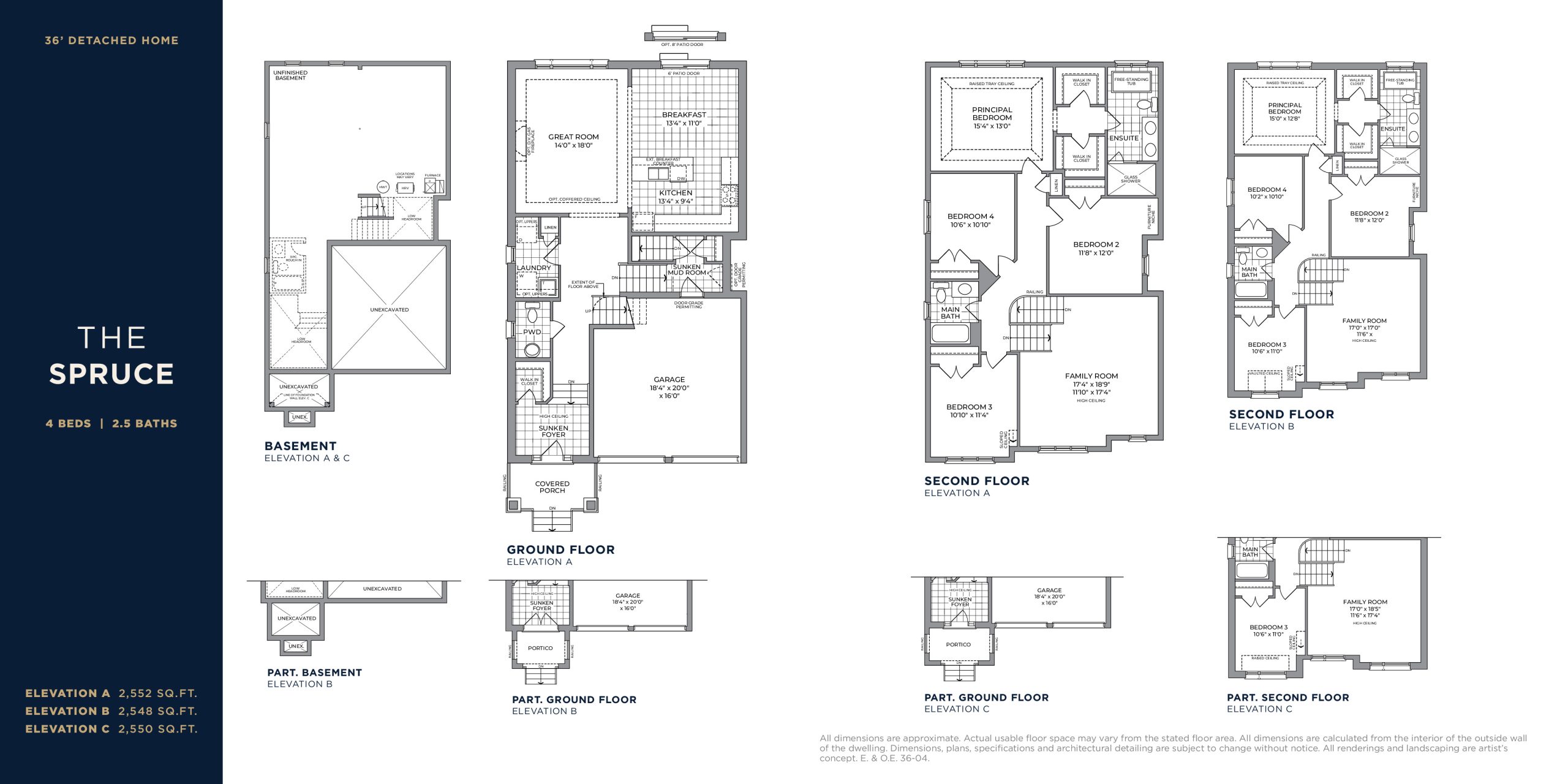 The Spruce floor plan