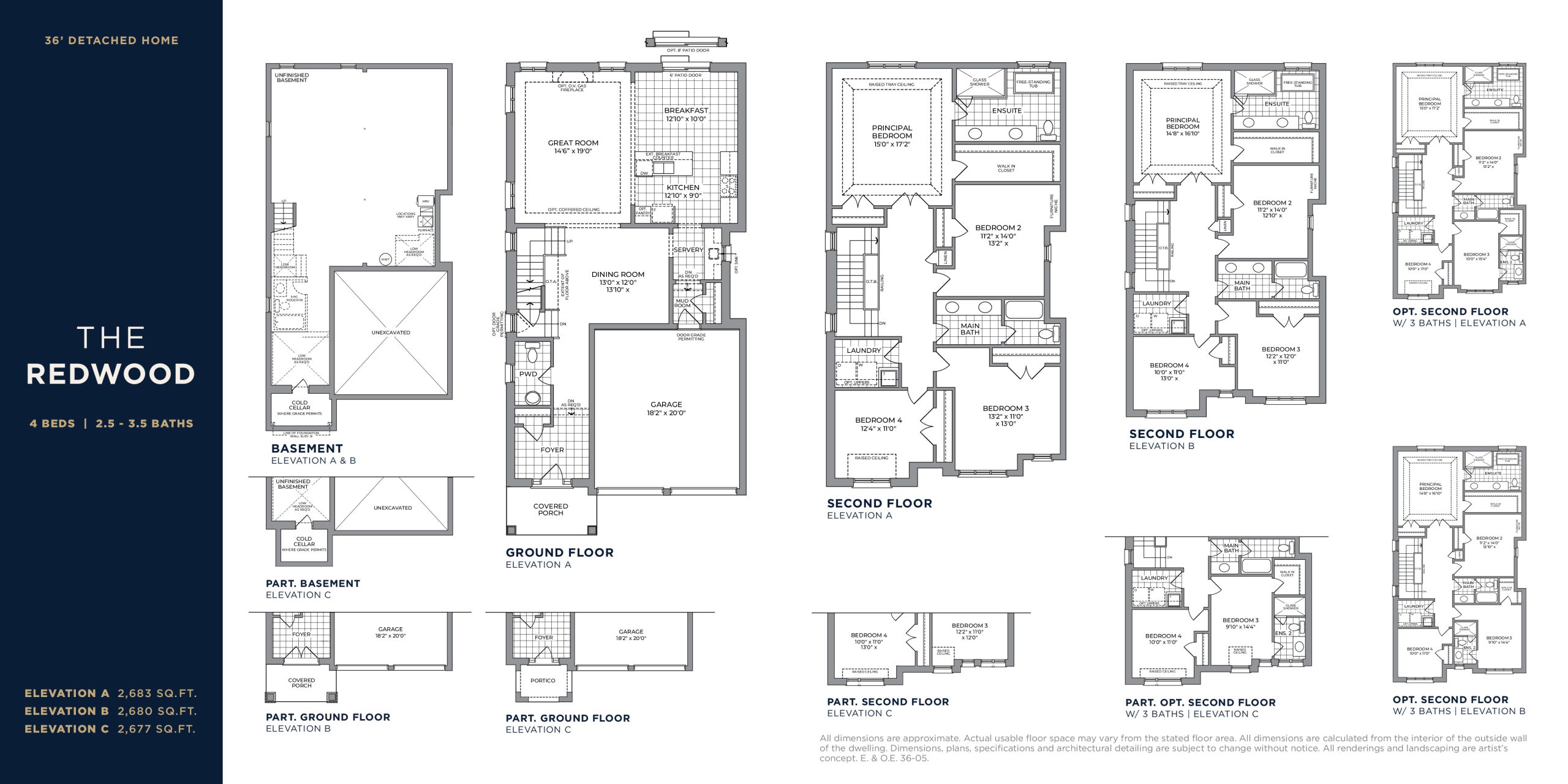 The Redwood floor plan