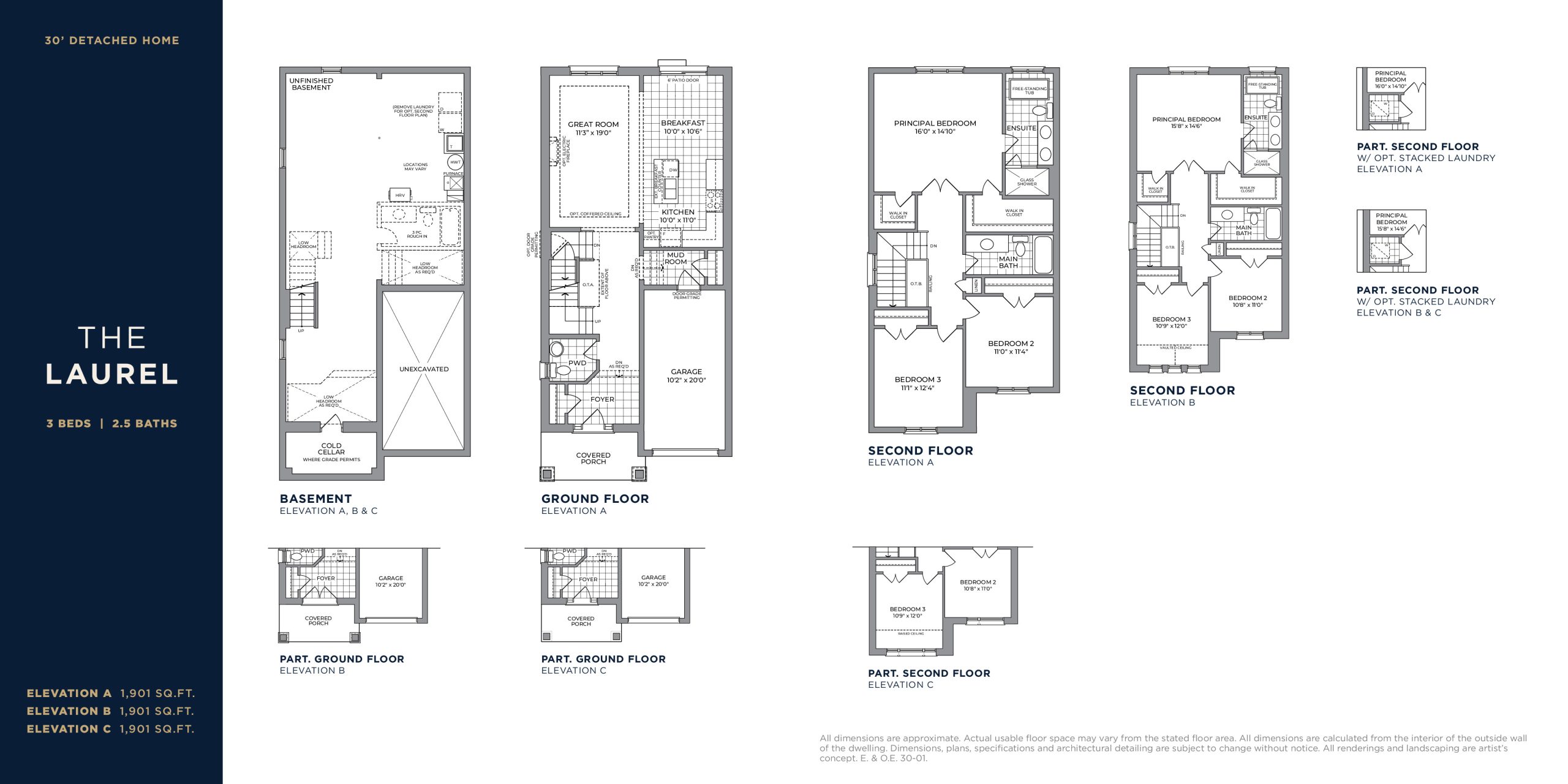The Laurel floor plan