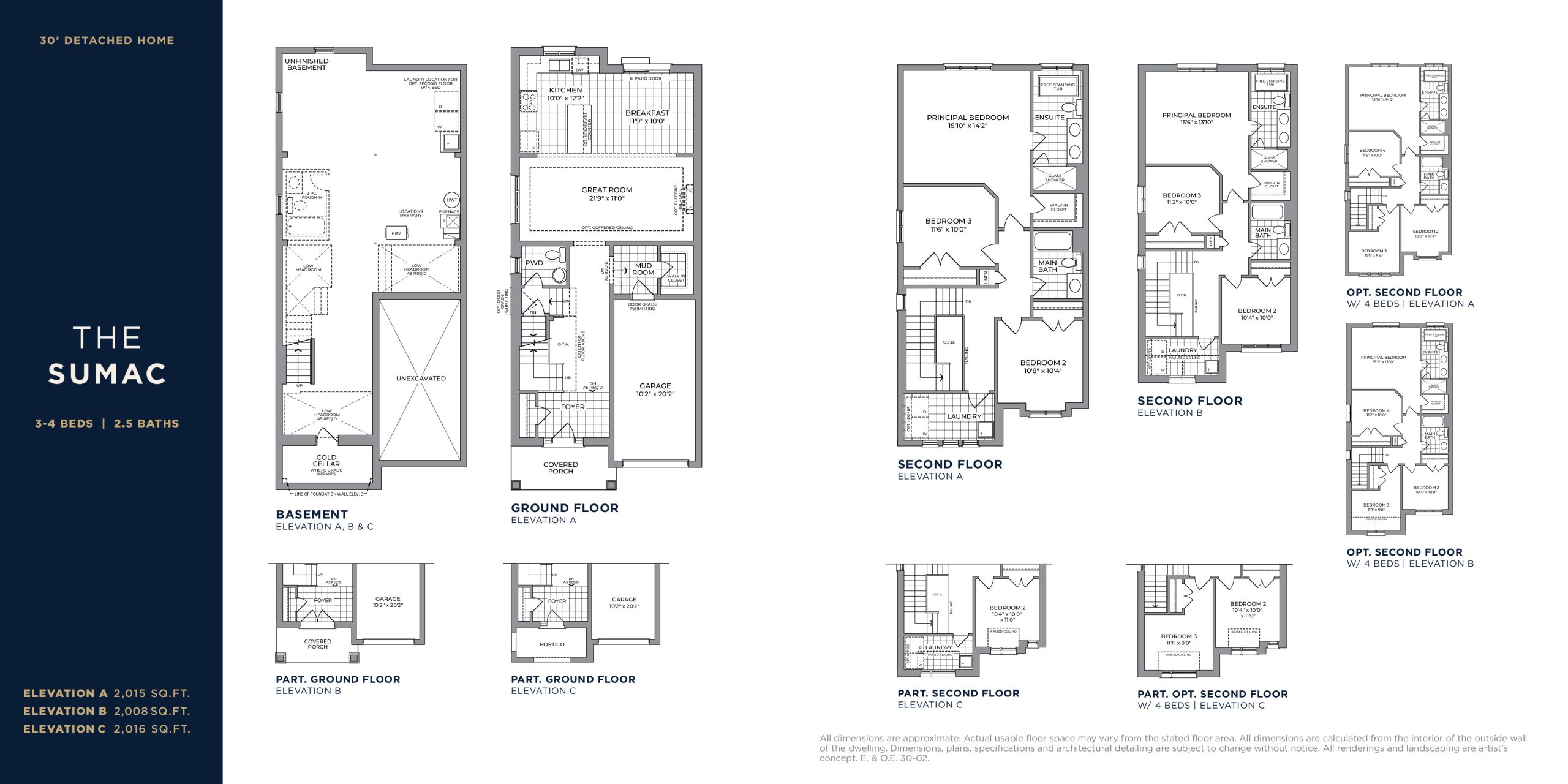 The Sumac floor plan