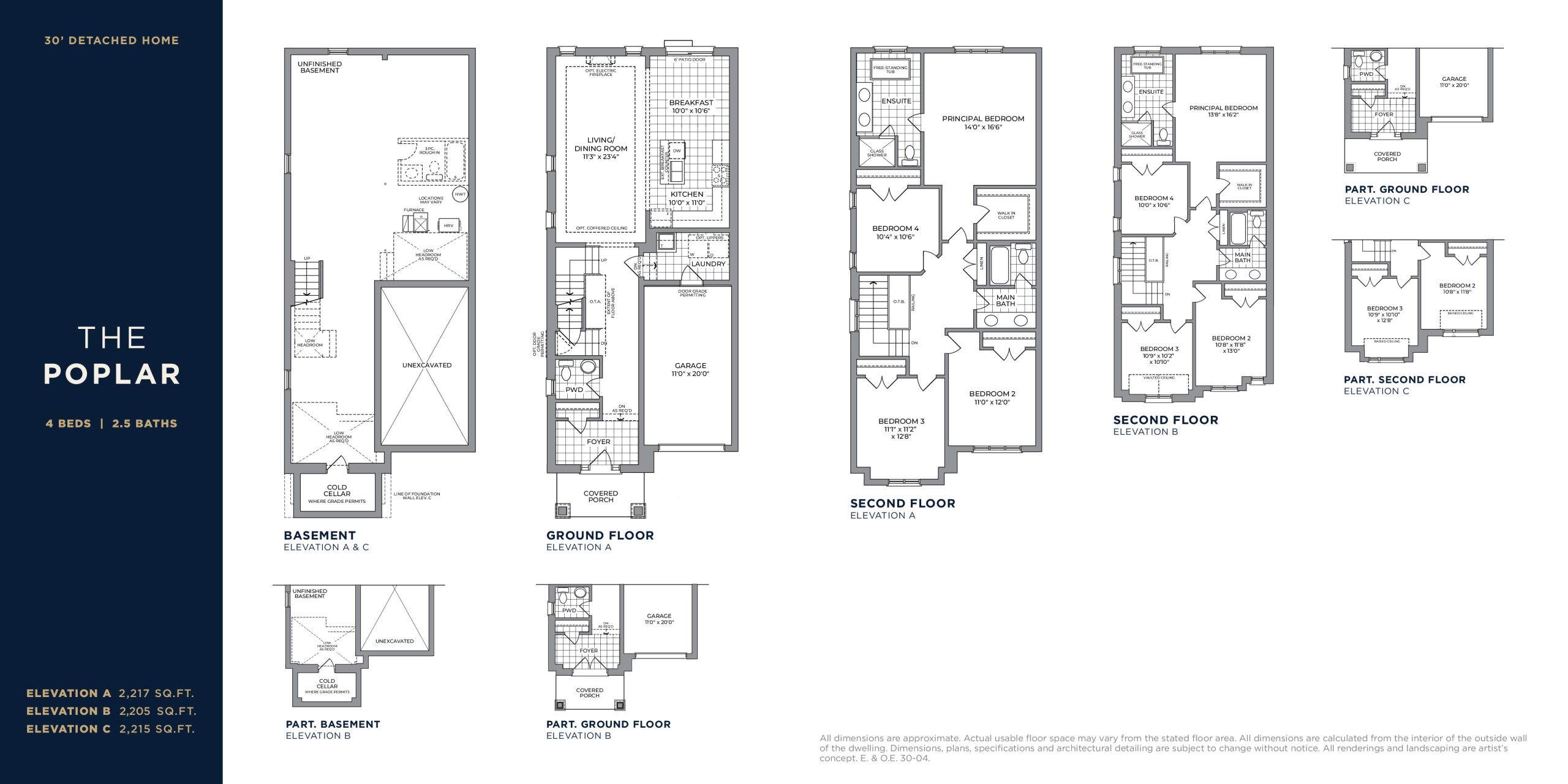 The Poplar floor plan