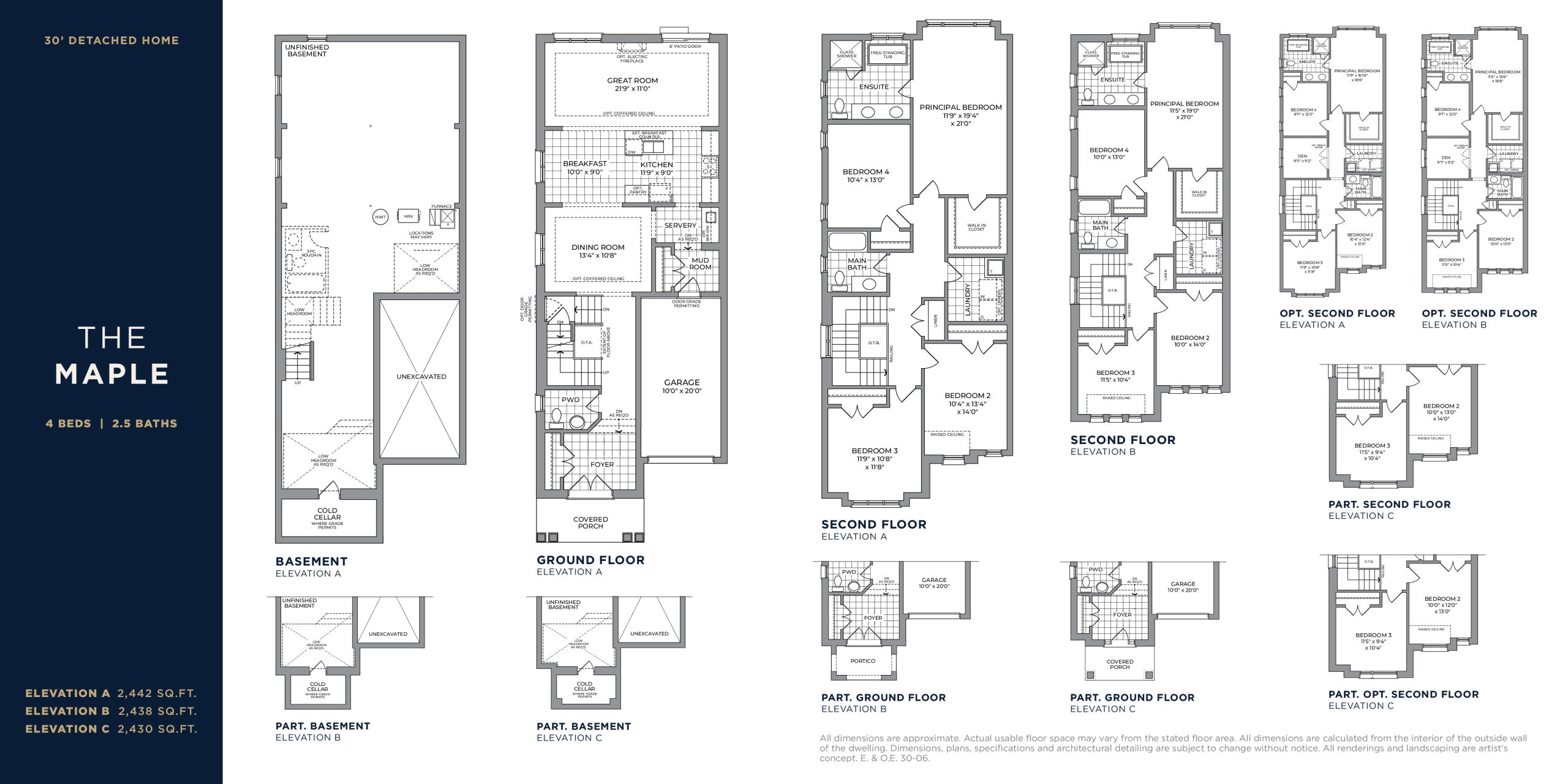 The Maple floor plan