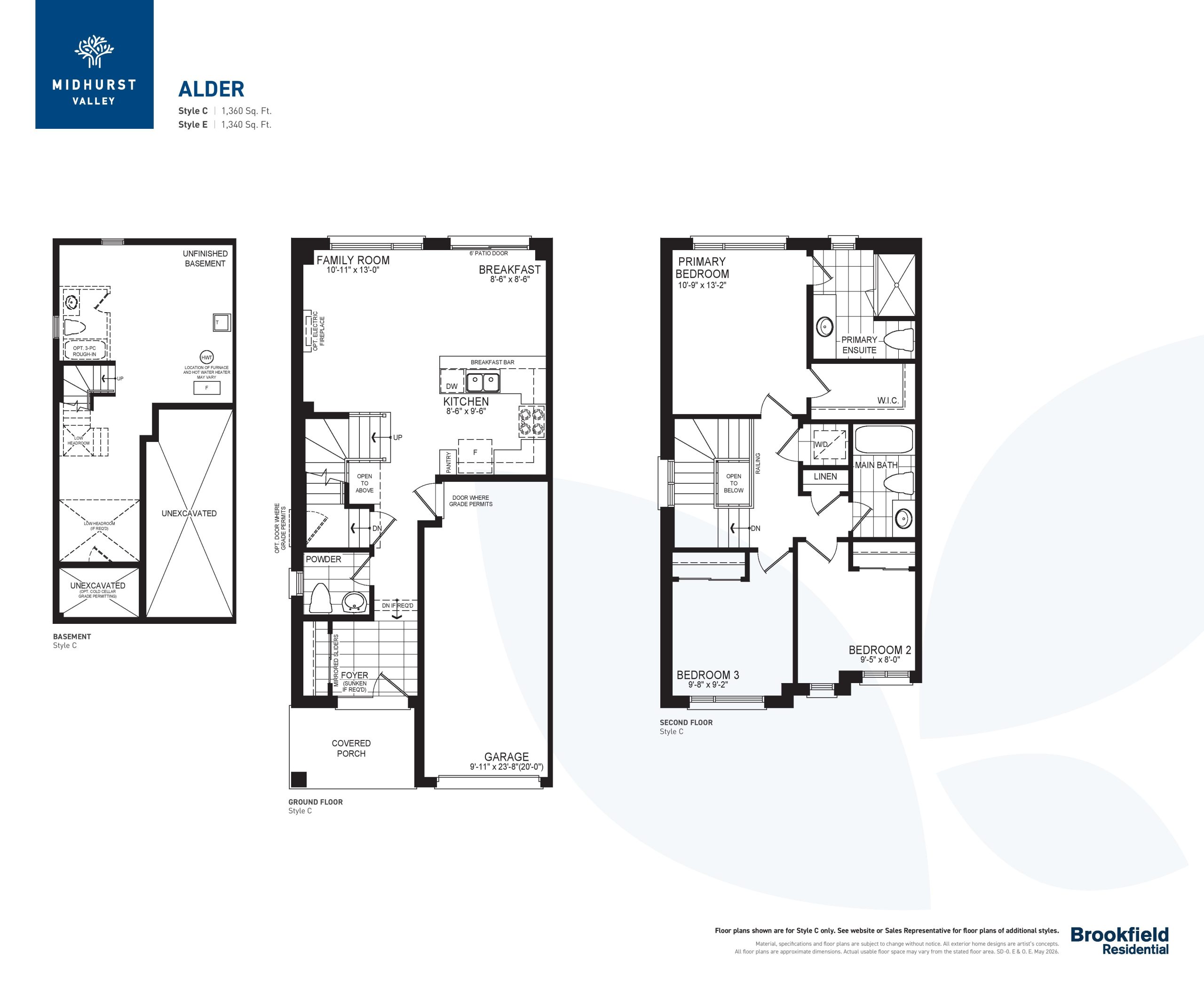 Alder floor plan