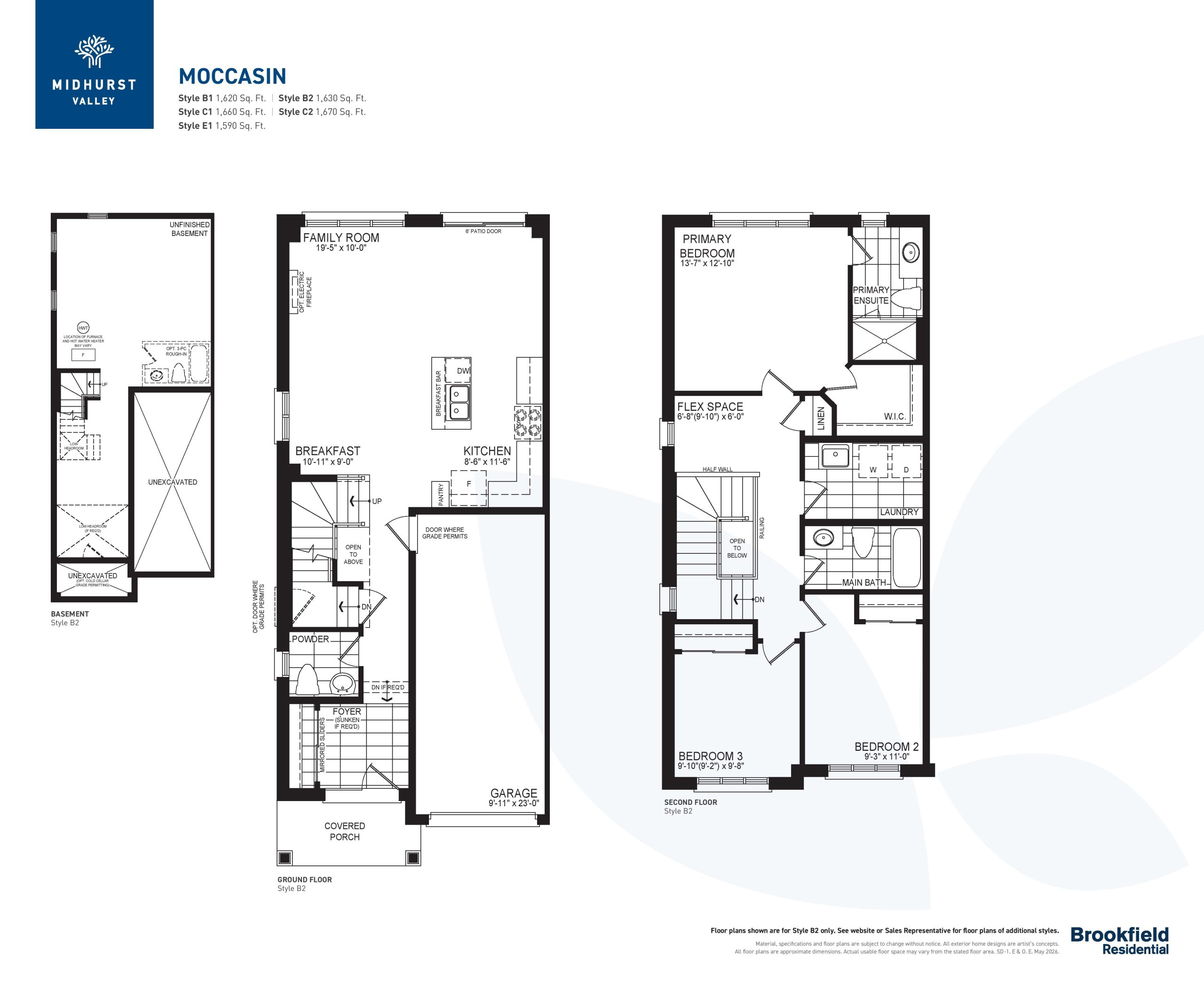 Moccasin floor plan