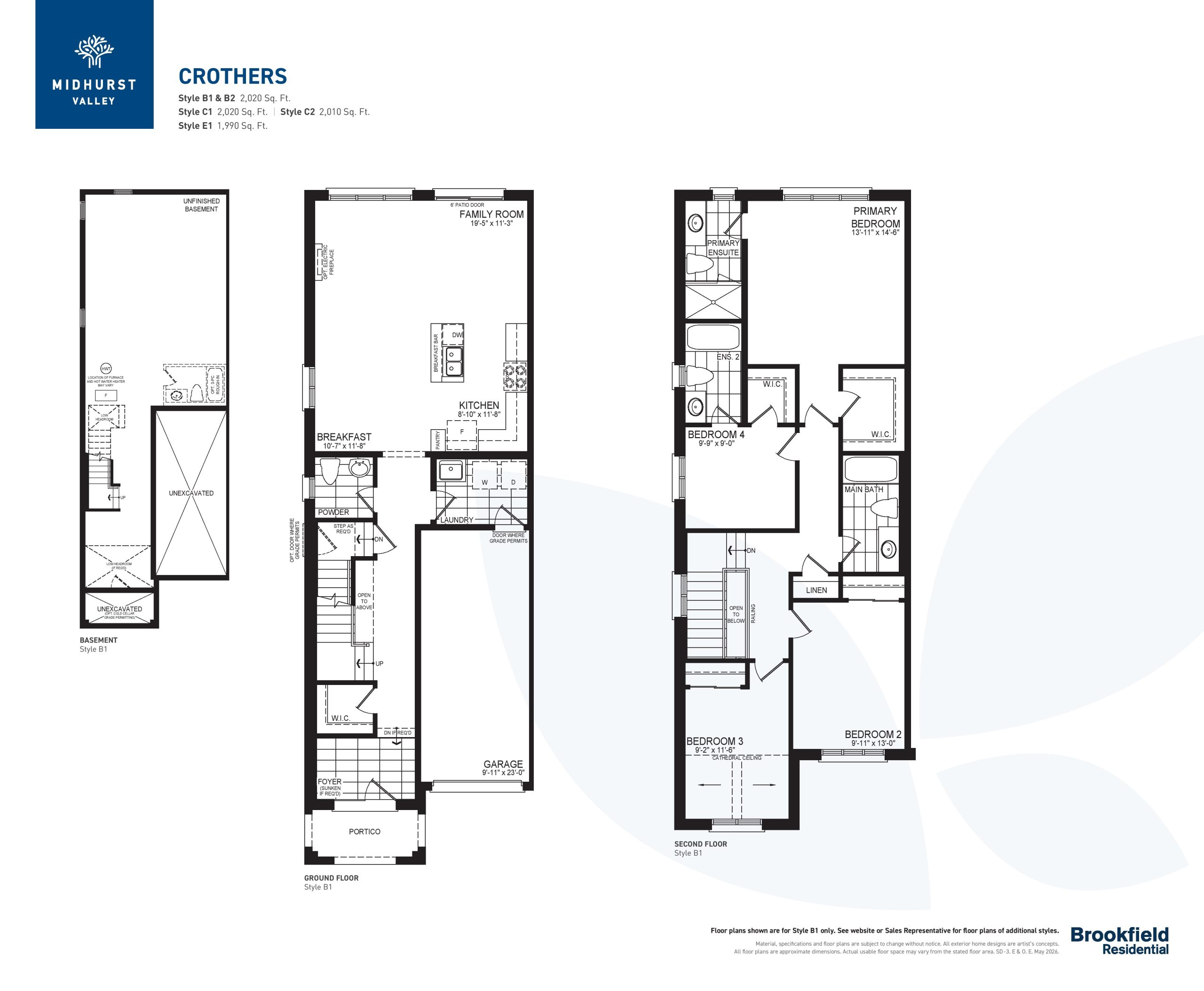 Crothers floor plan