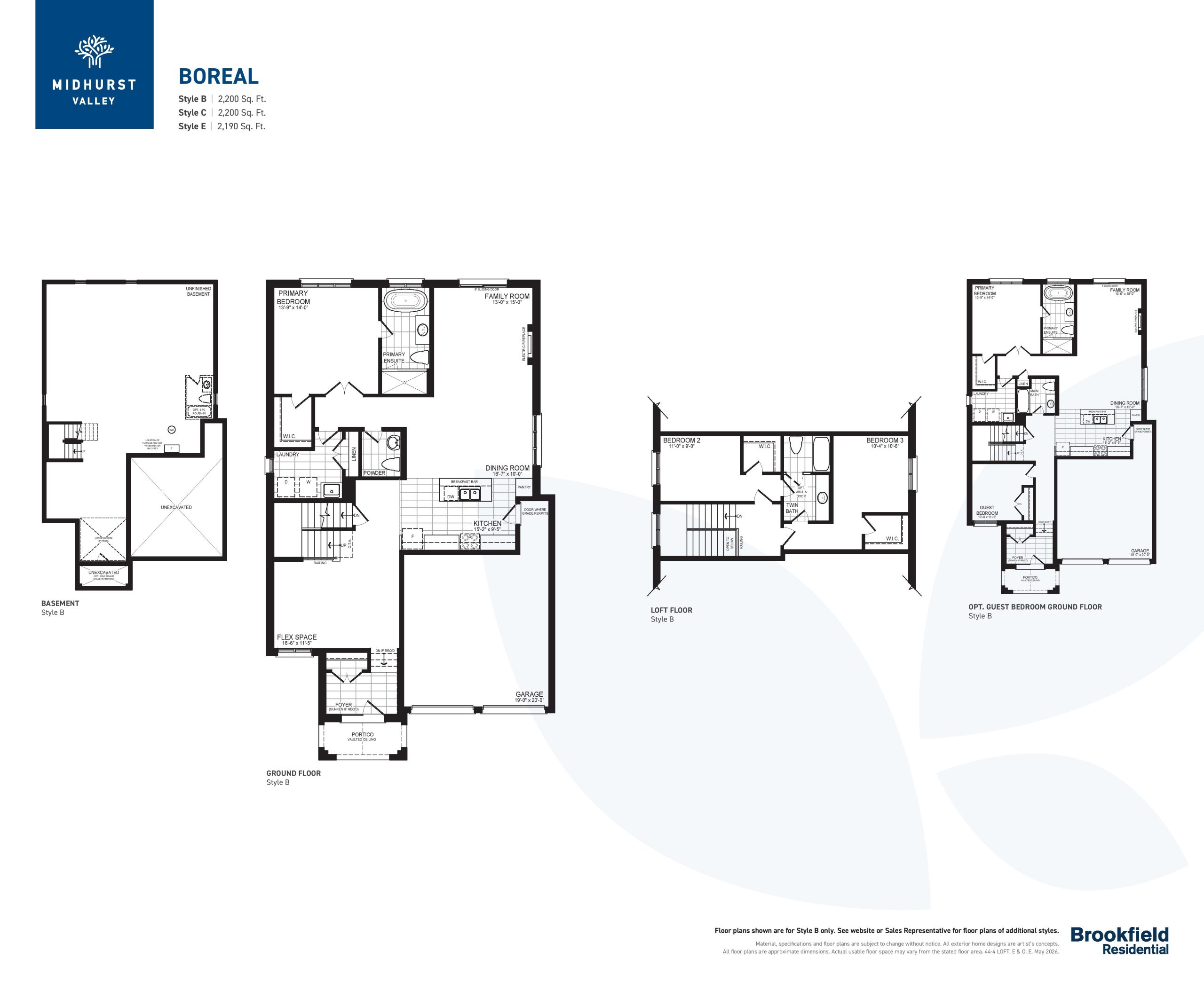 Boreal floor plan