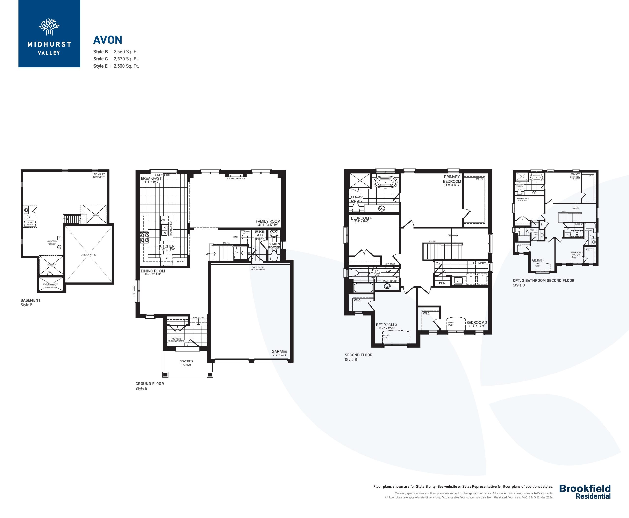 Avon floor plan