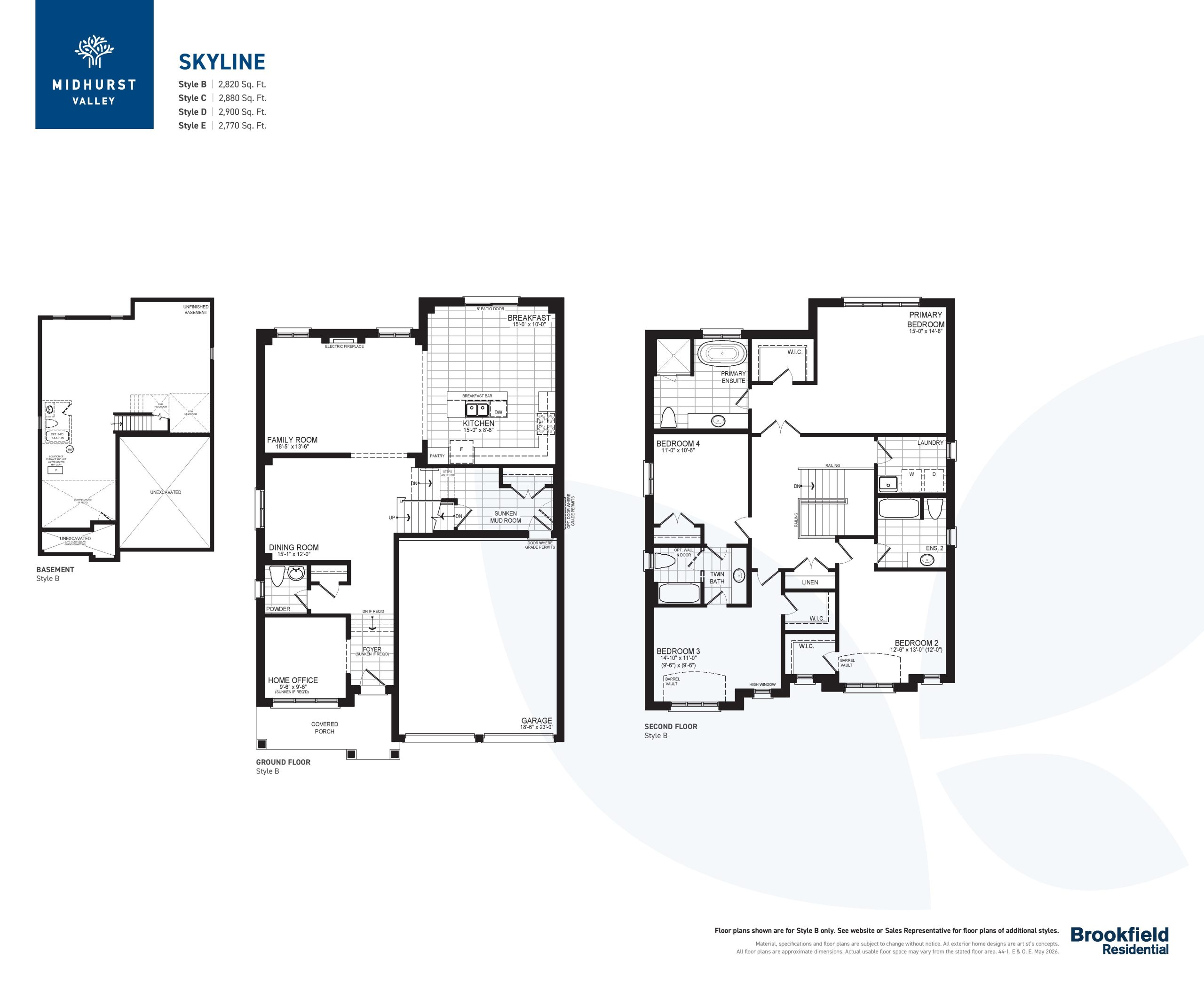 Skyline floor plan