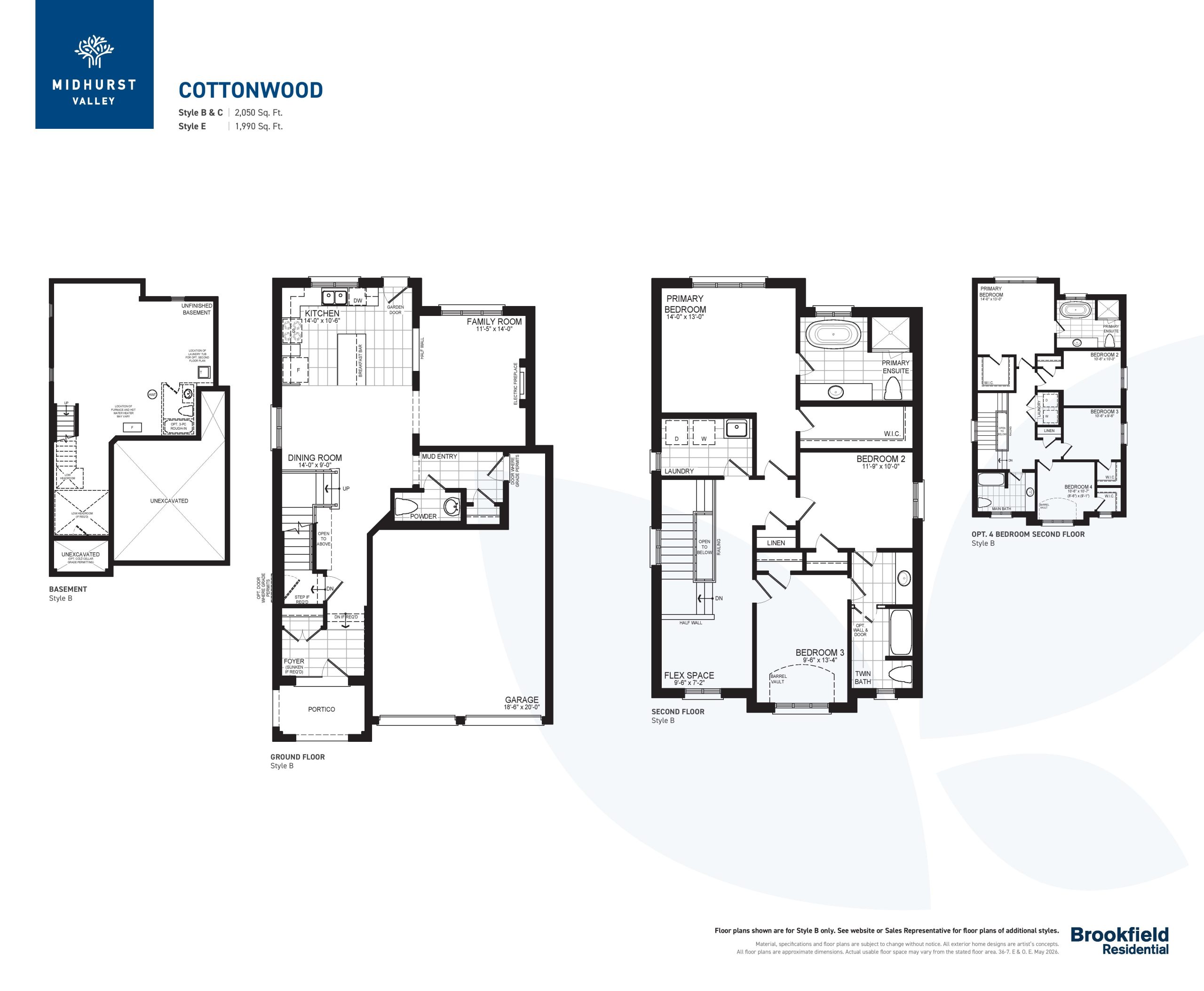 Cottonwood floor plan