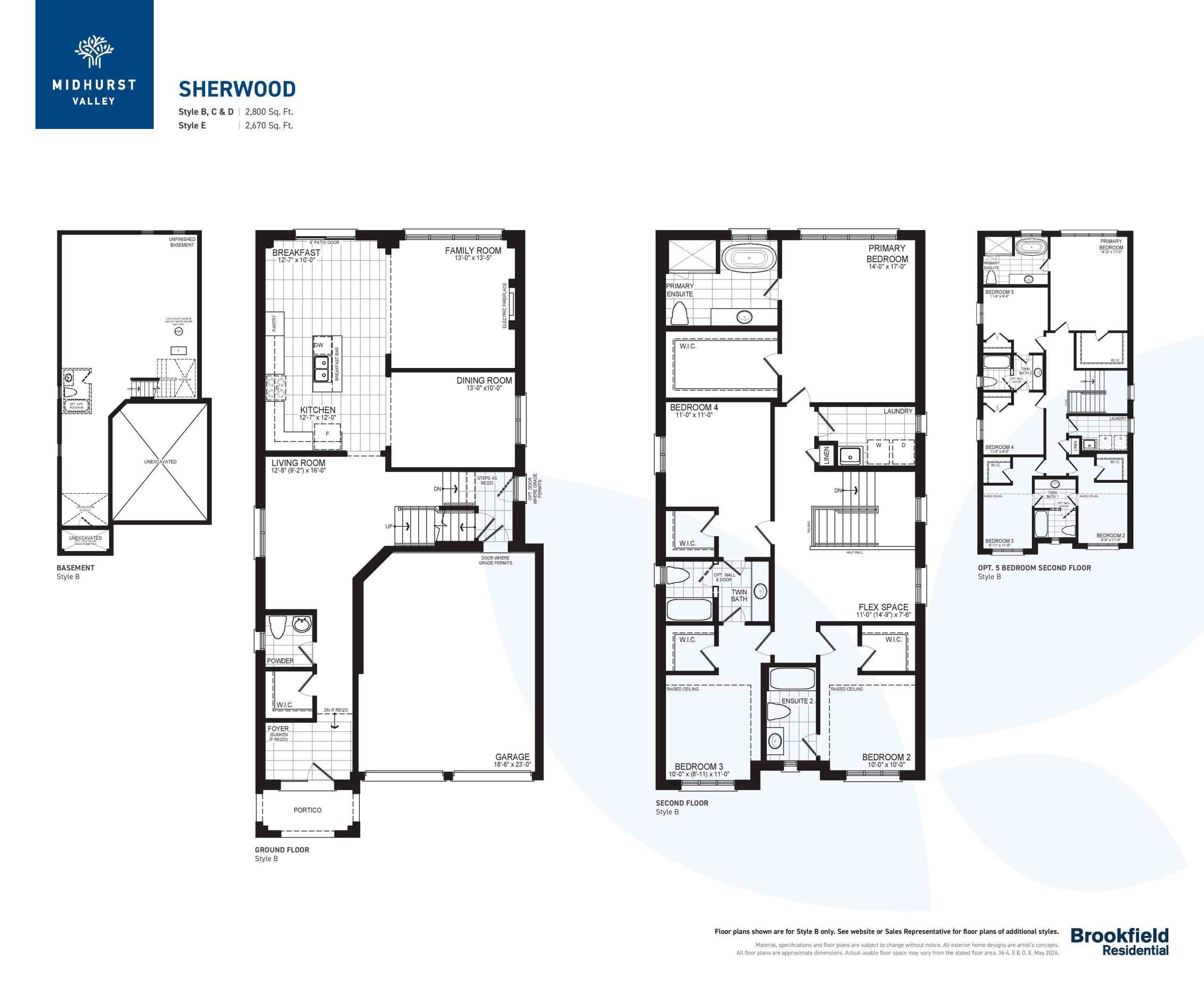 Sherwood floor plan