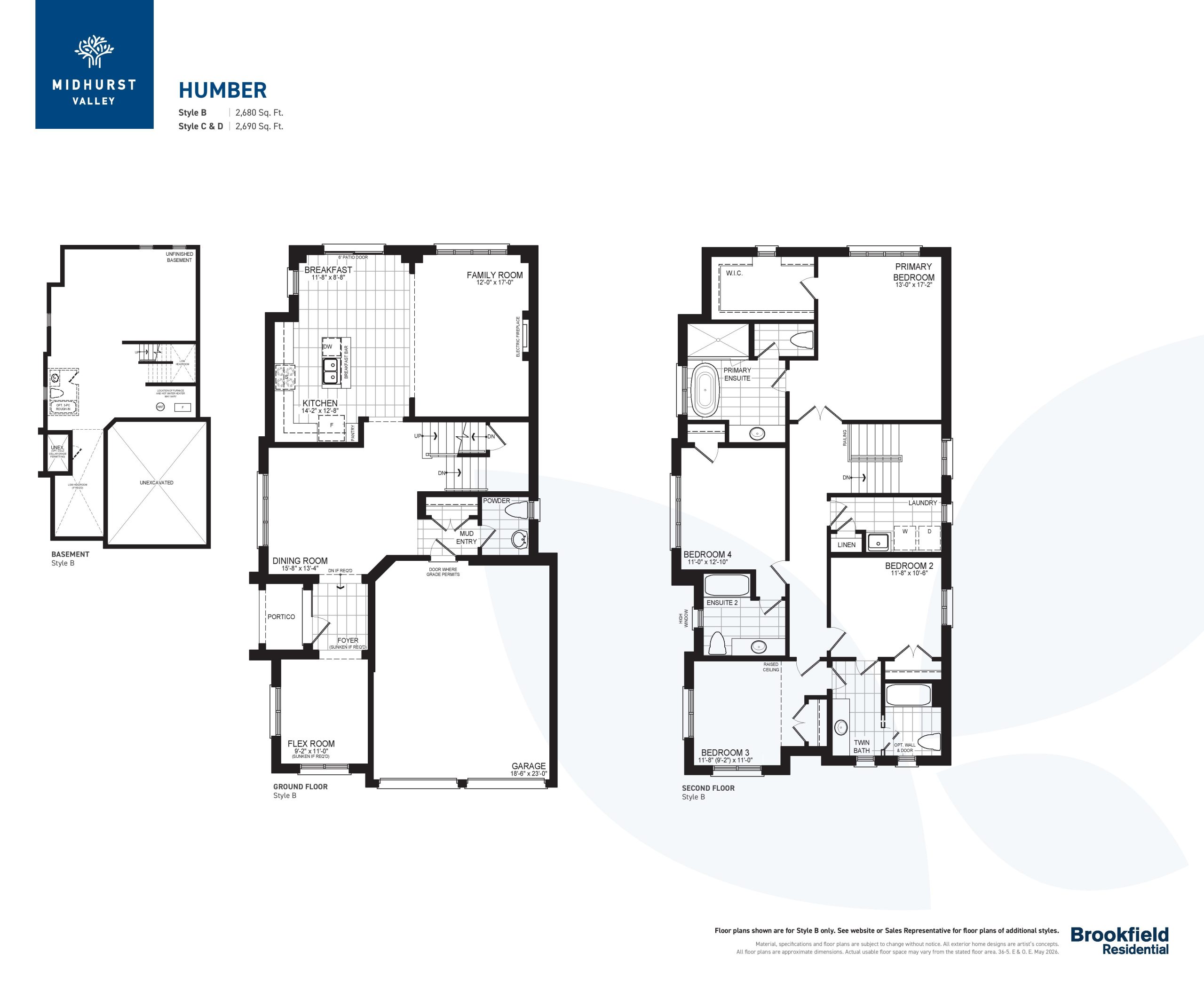 Humber floor plan