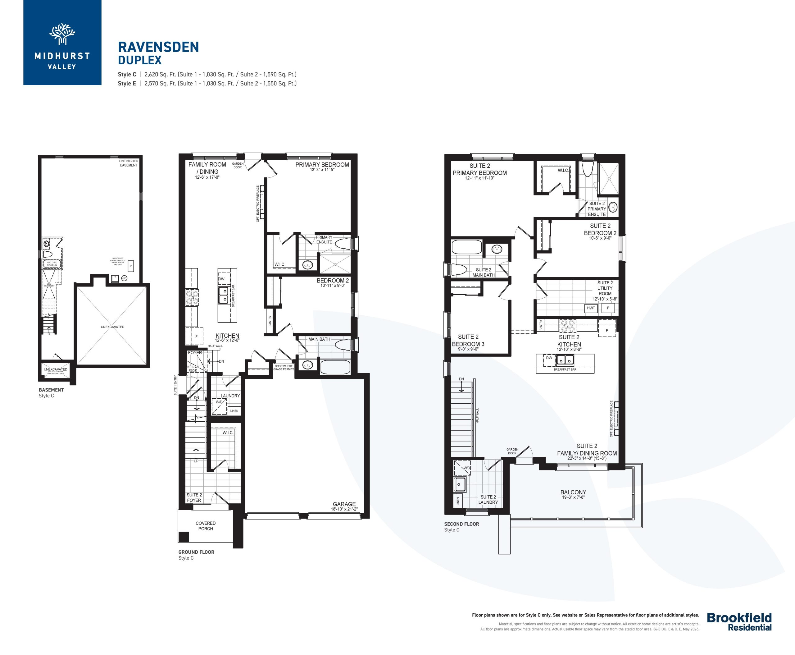 Ravensden Duplex floor plan