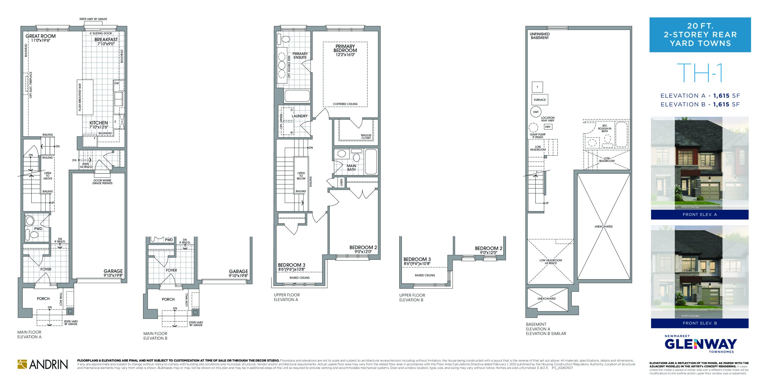 TH-1 floor plan