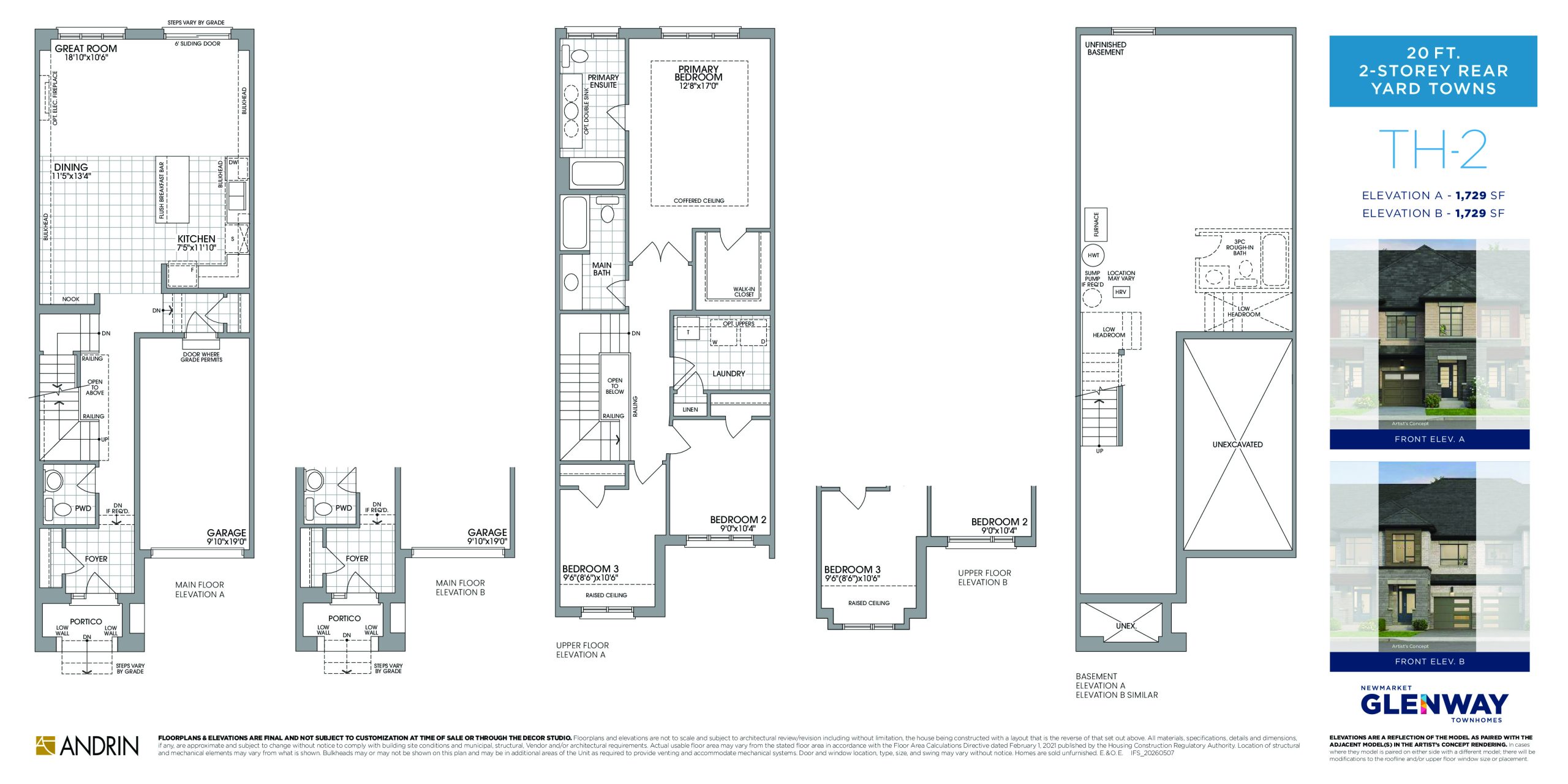 TH-2 floor plan