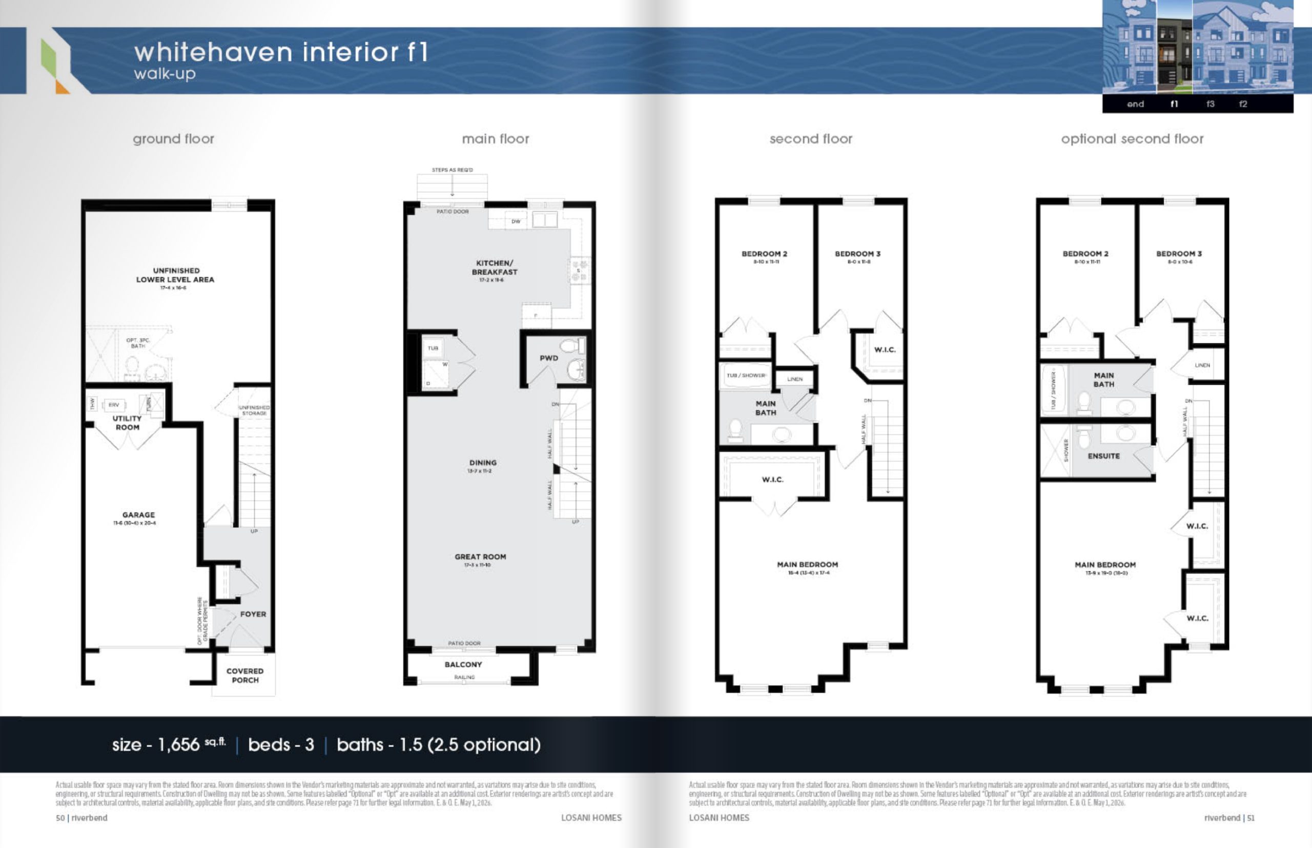 Whitehaven Interior f1 floor plan