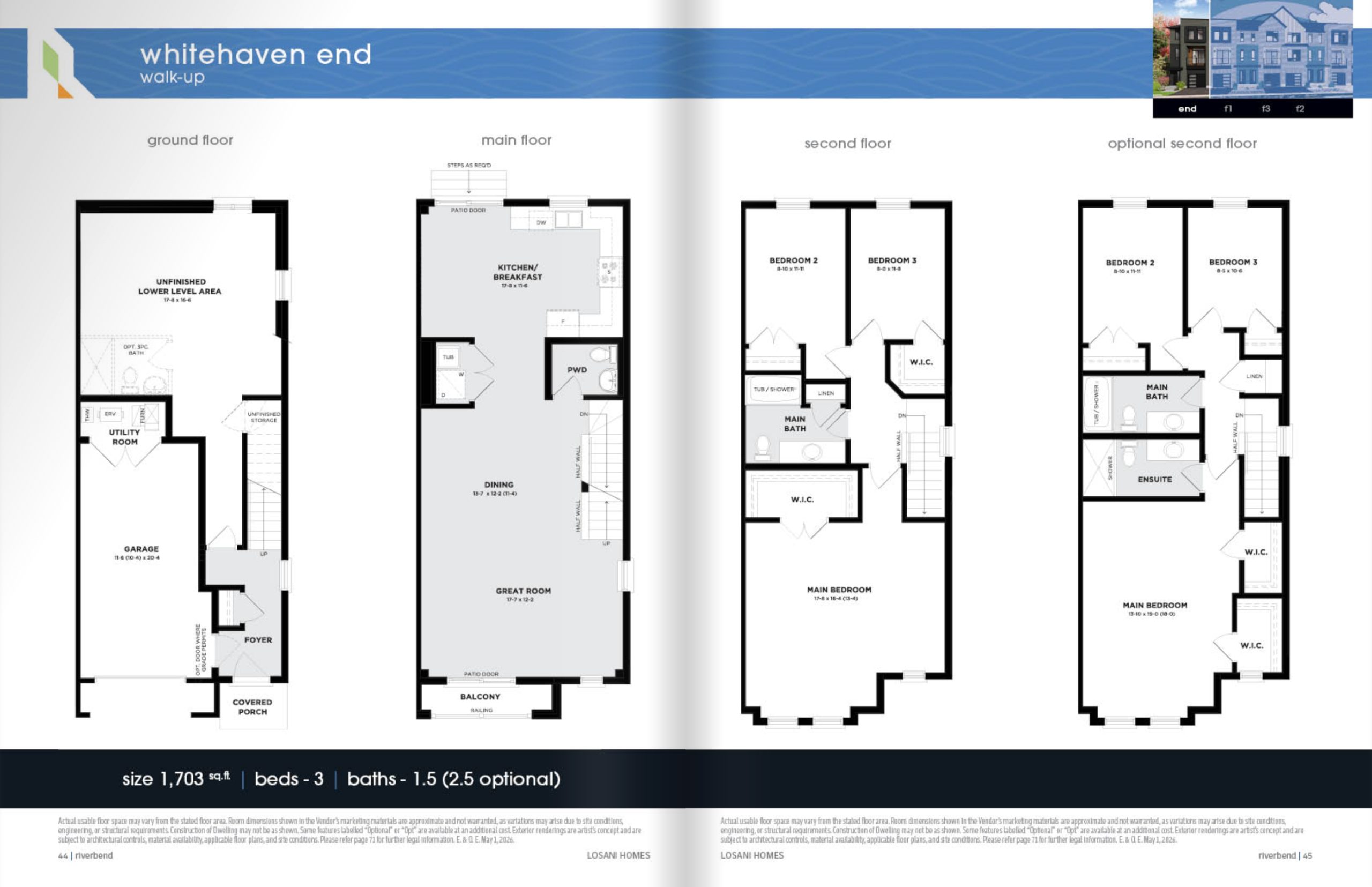 Whitehaven End floor plan