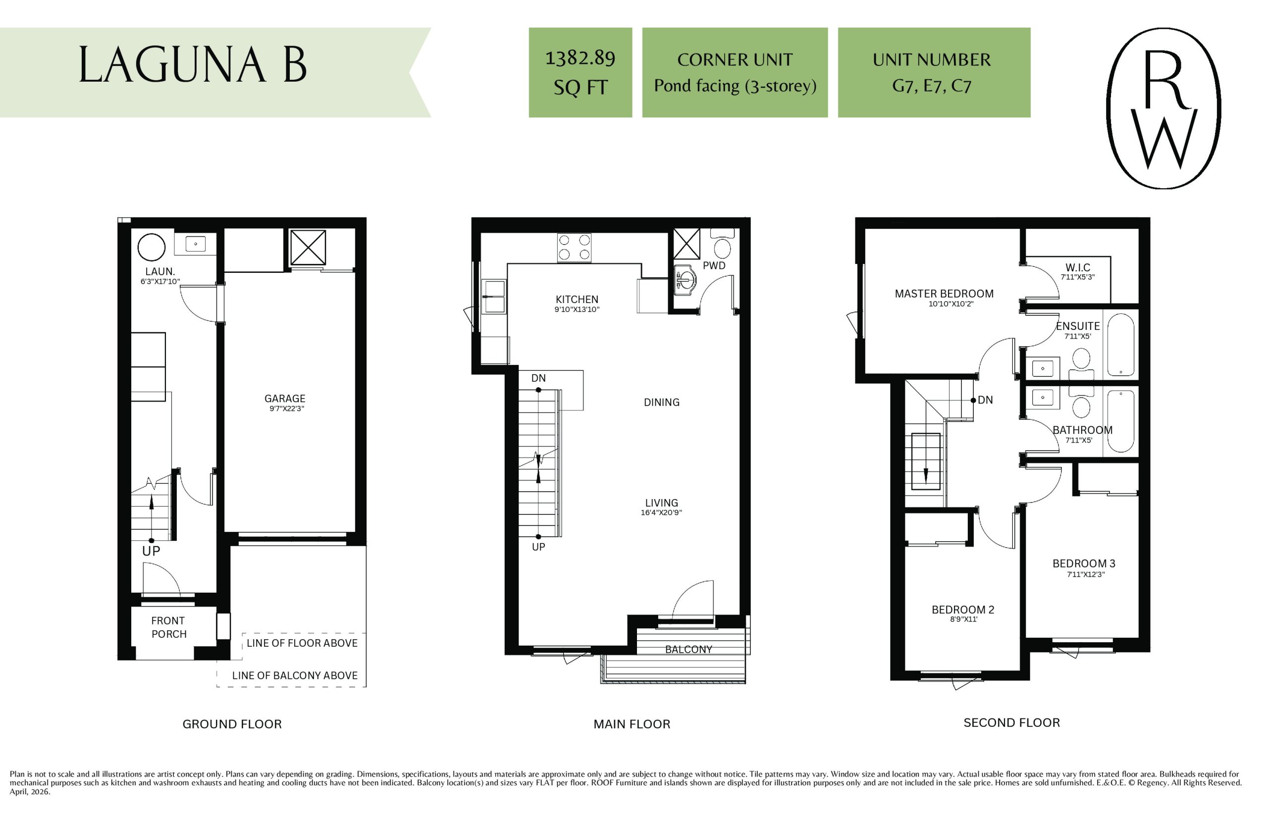 Laguna B floor plan