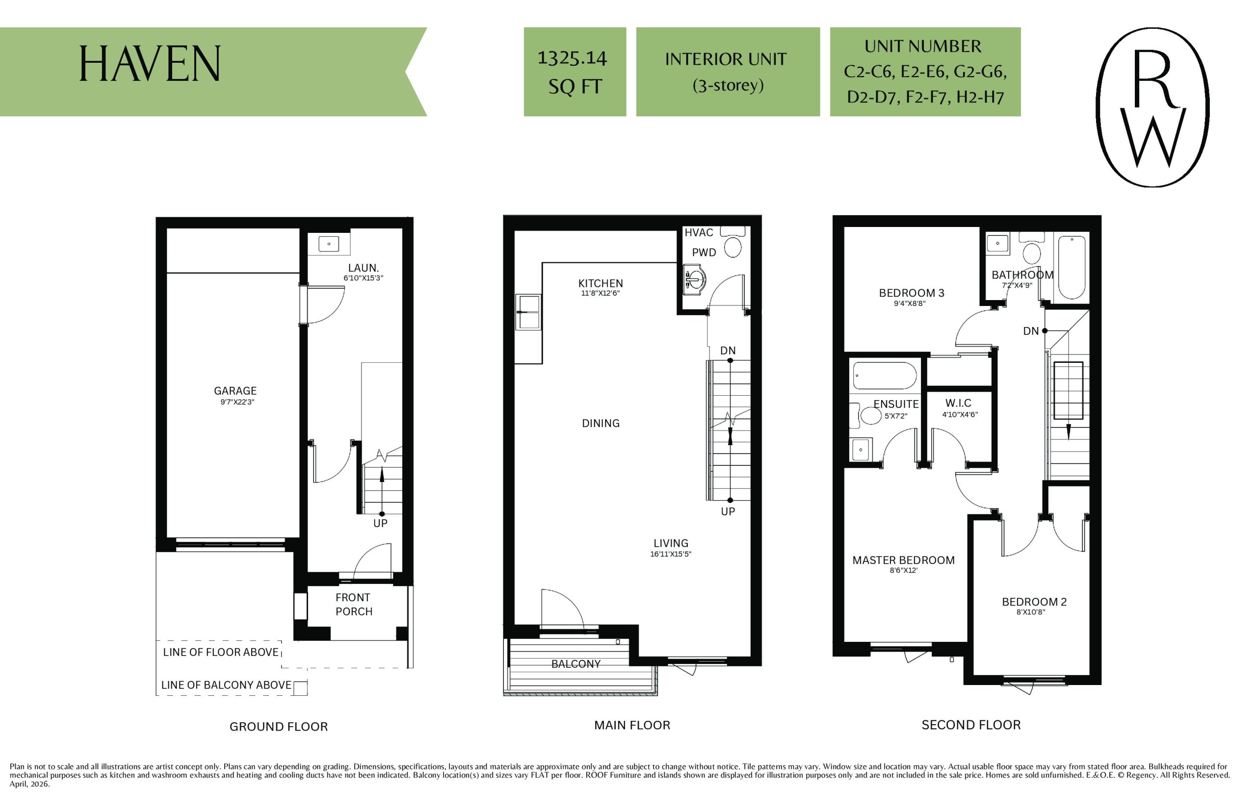 Haven floor plan