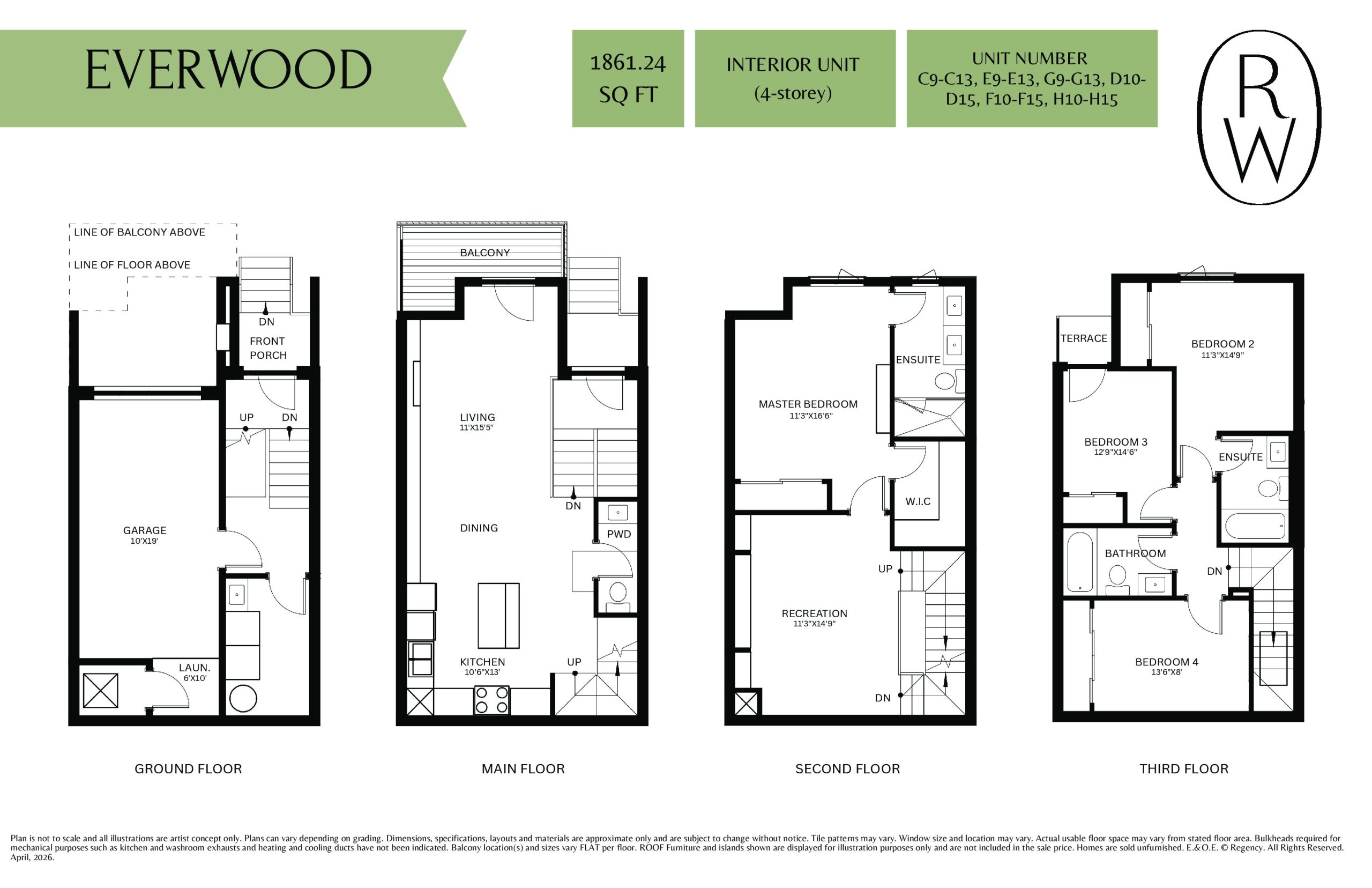 Everwood floor plan