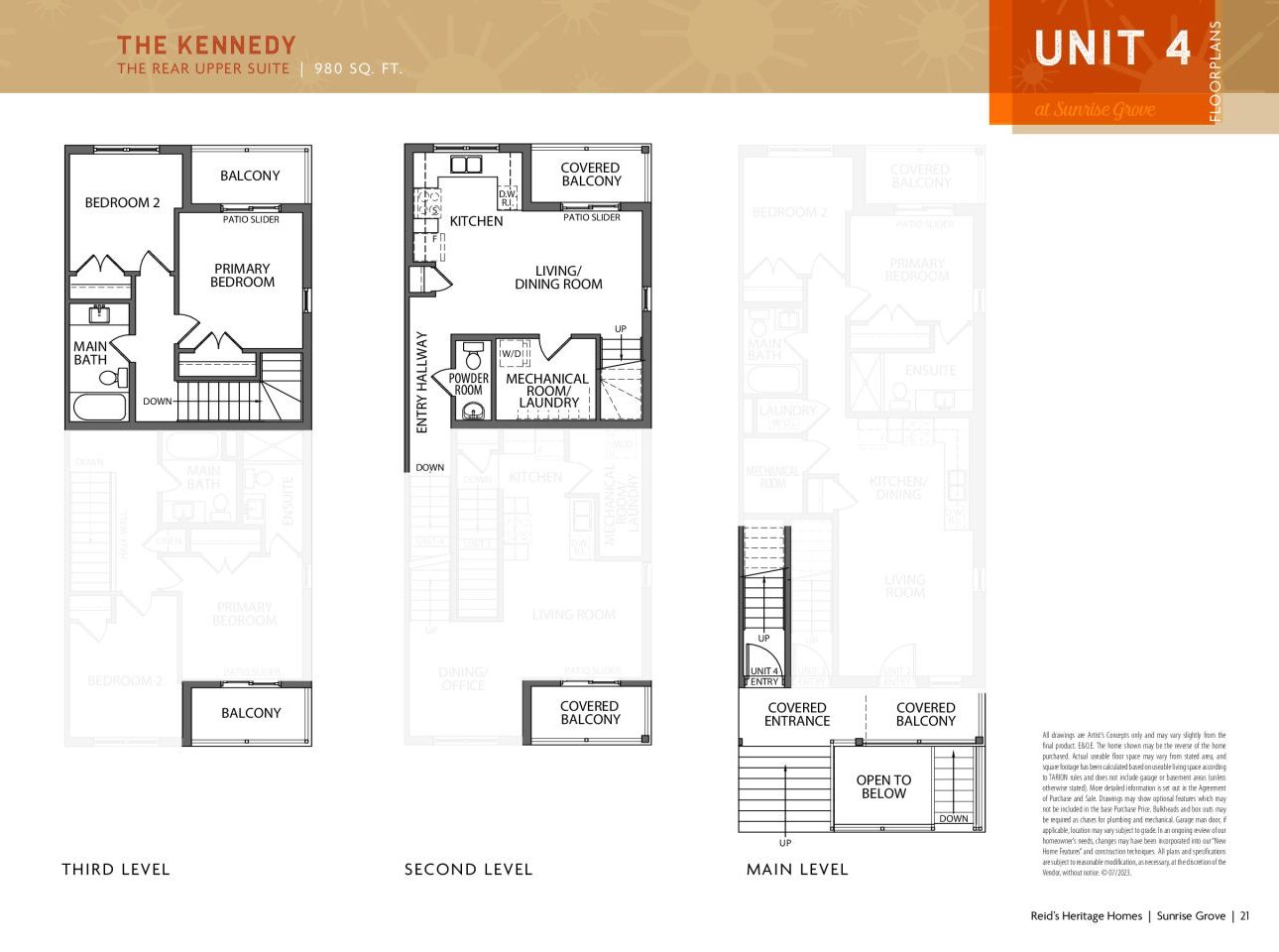 The Kennedy floor plan