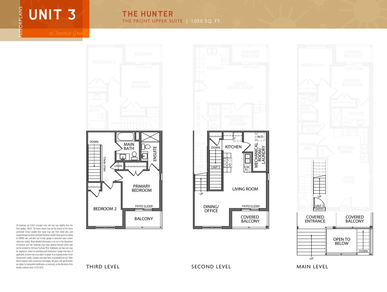 The Hunter floor plan